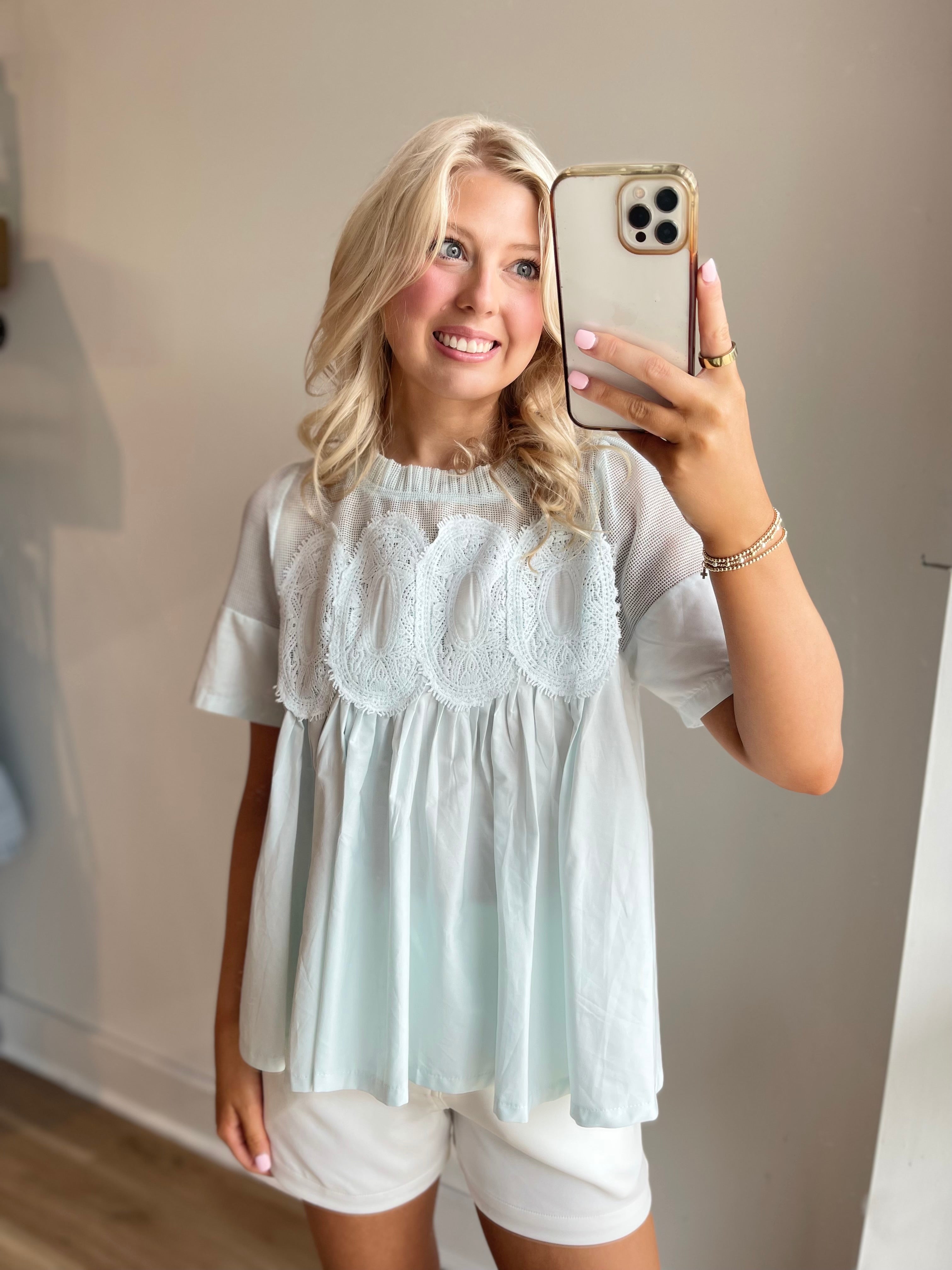 Lilly Mesh Top