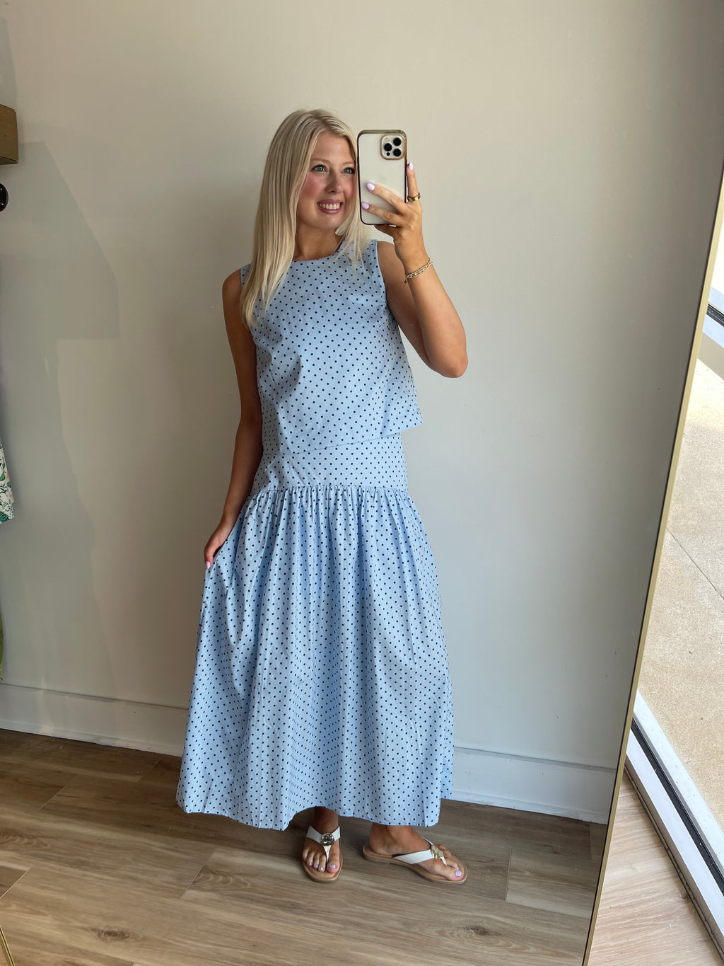 Karina Polka Dot Skirt