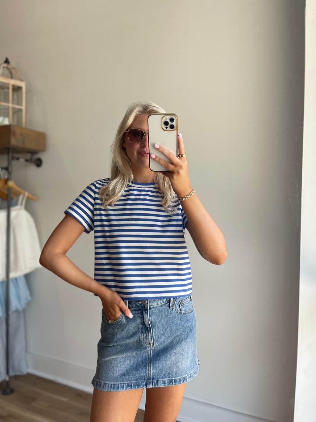 Emersyn Striped Top