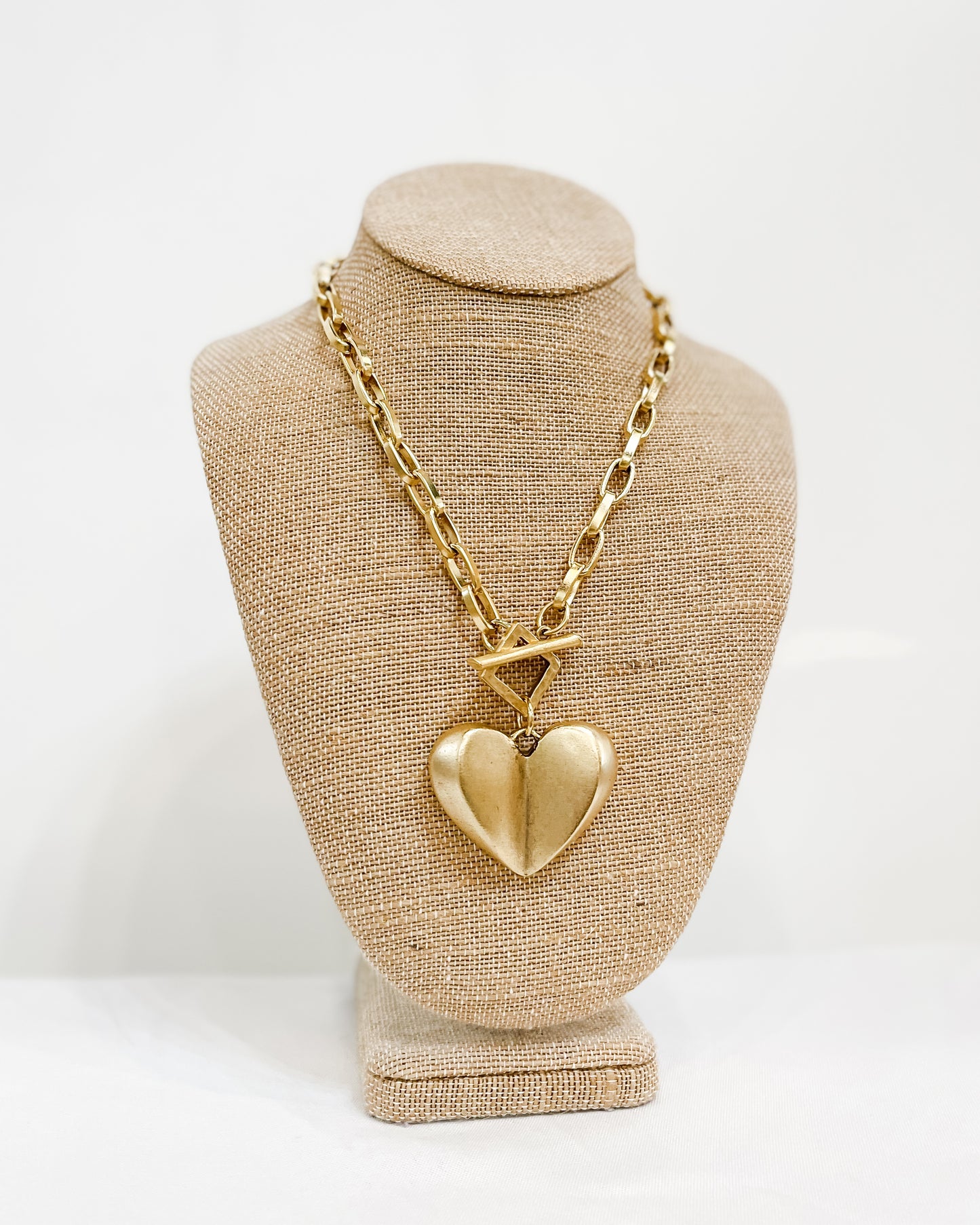 Split Heart Necklace