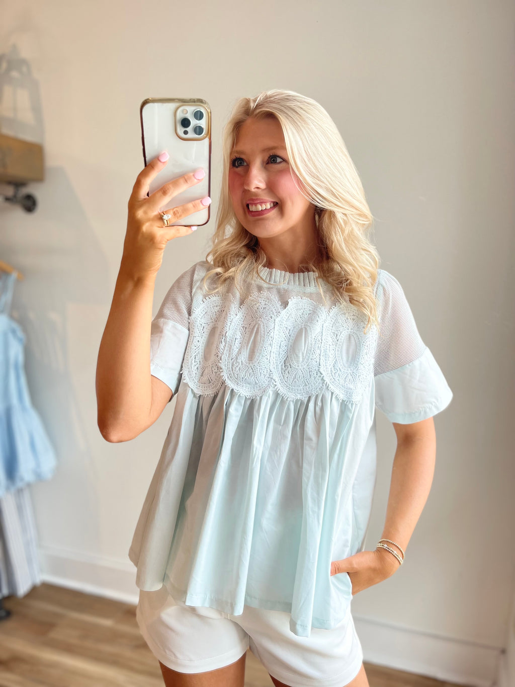 Lilly Mesh Top