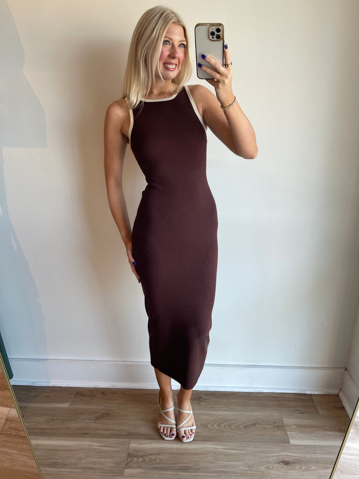 Frances Knit Midi Dress