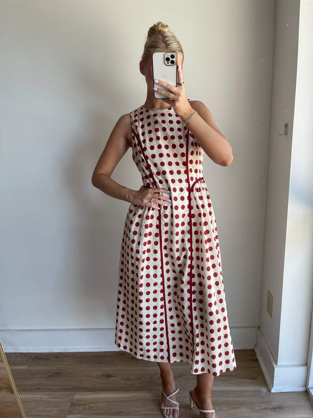 Megan Polka Dot Dress