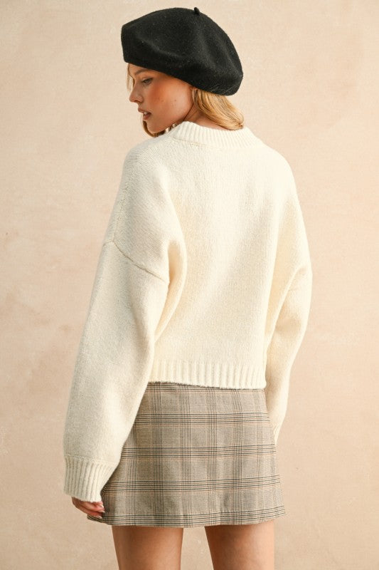 Kia Simple Sweater Top