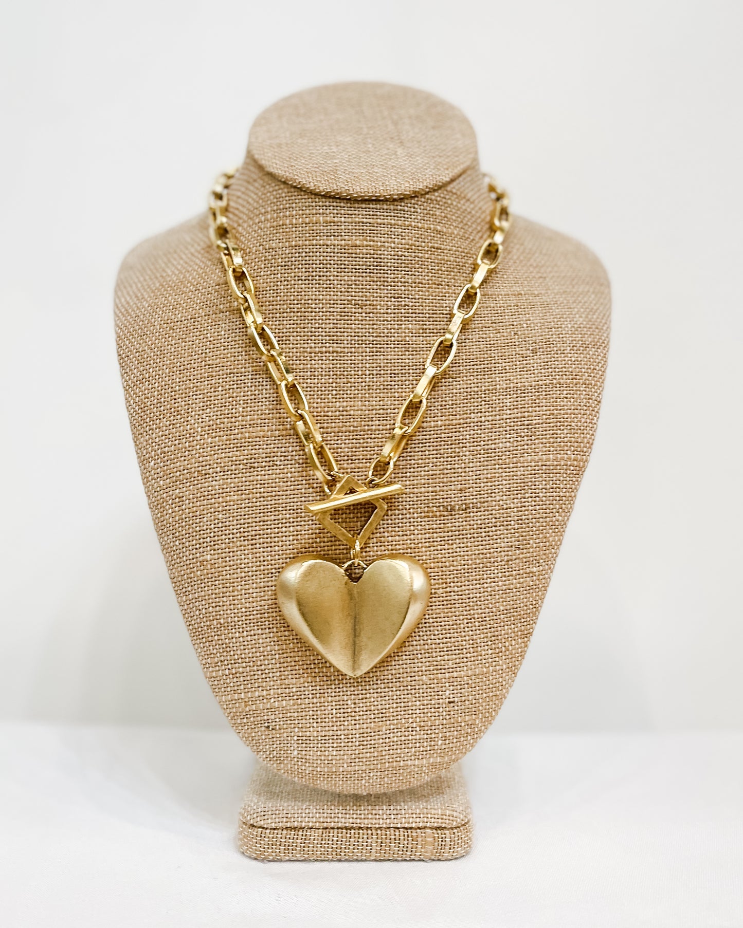 Split Heart Necklace