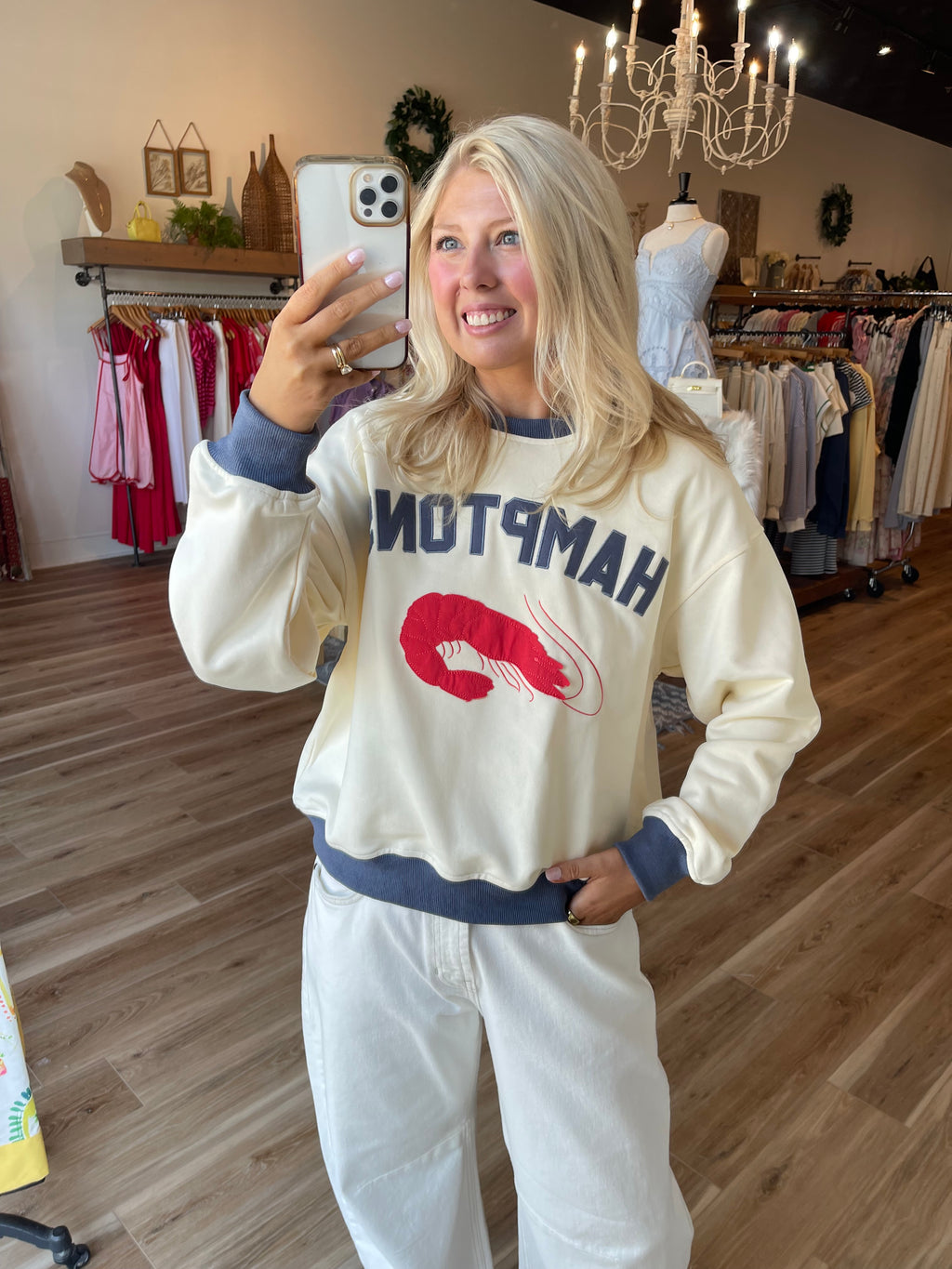 Hamptons Graphic Sweatshirt