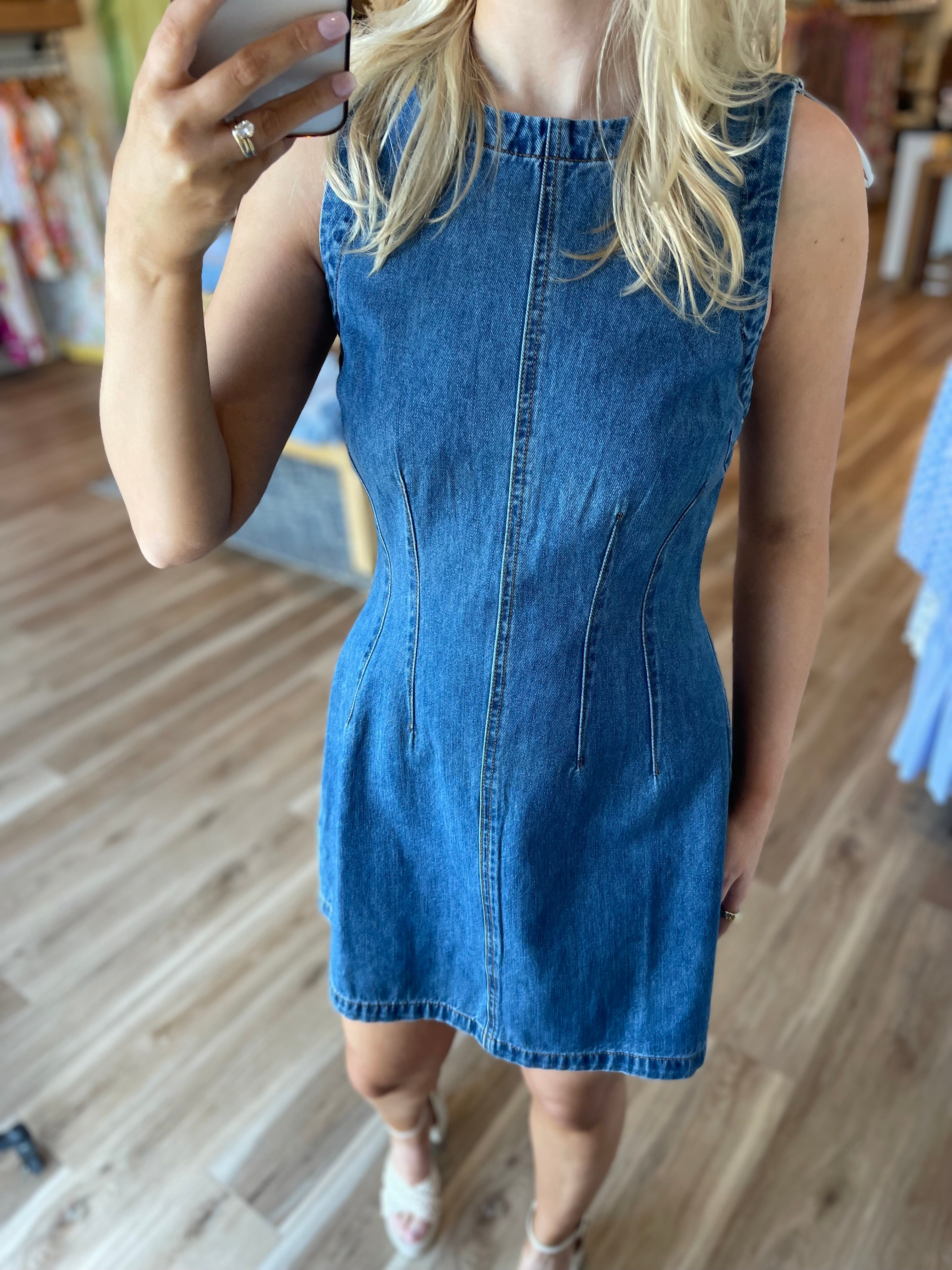 Alaya Denim Dress