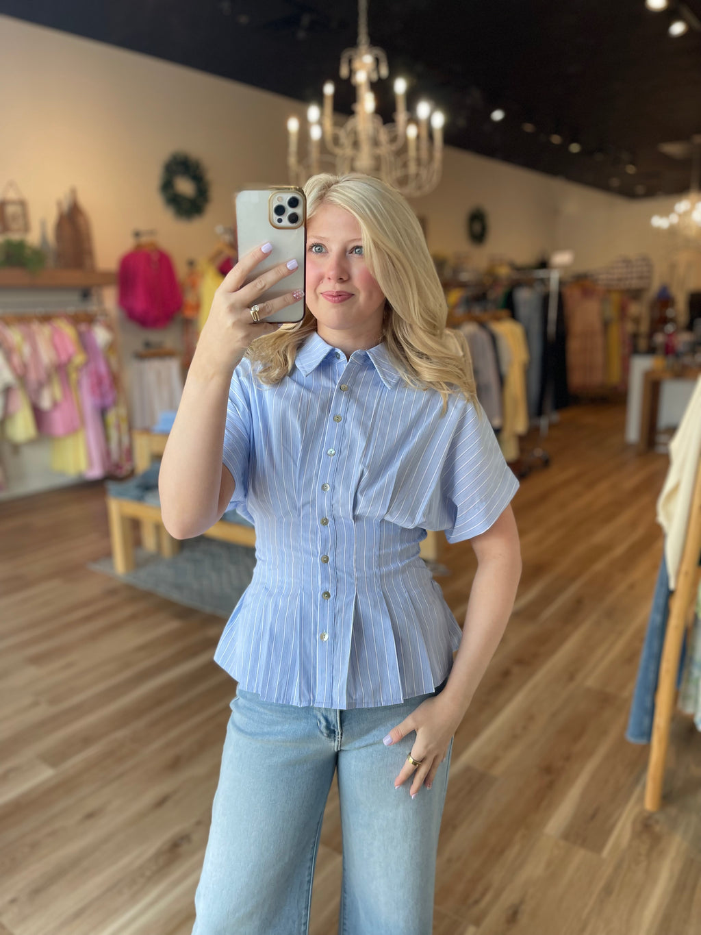Sail Away Button Down