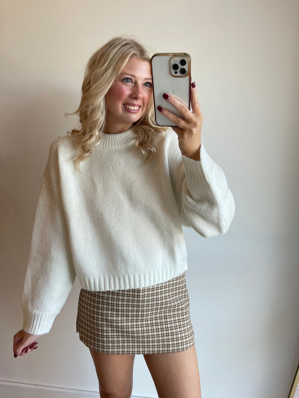 Kia Simple Sweater Top