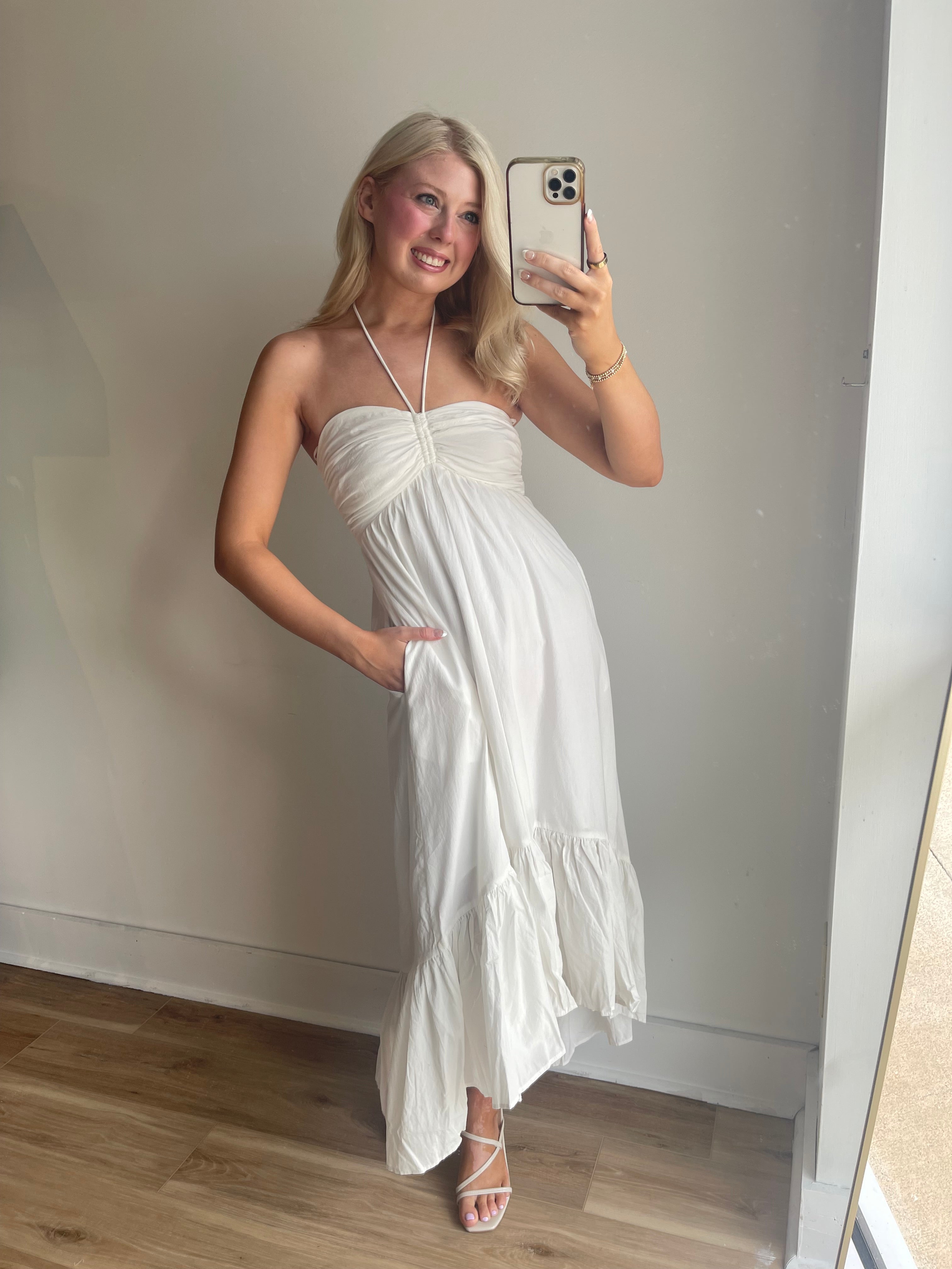 Pyper Halter Midi Dress