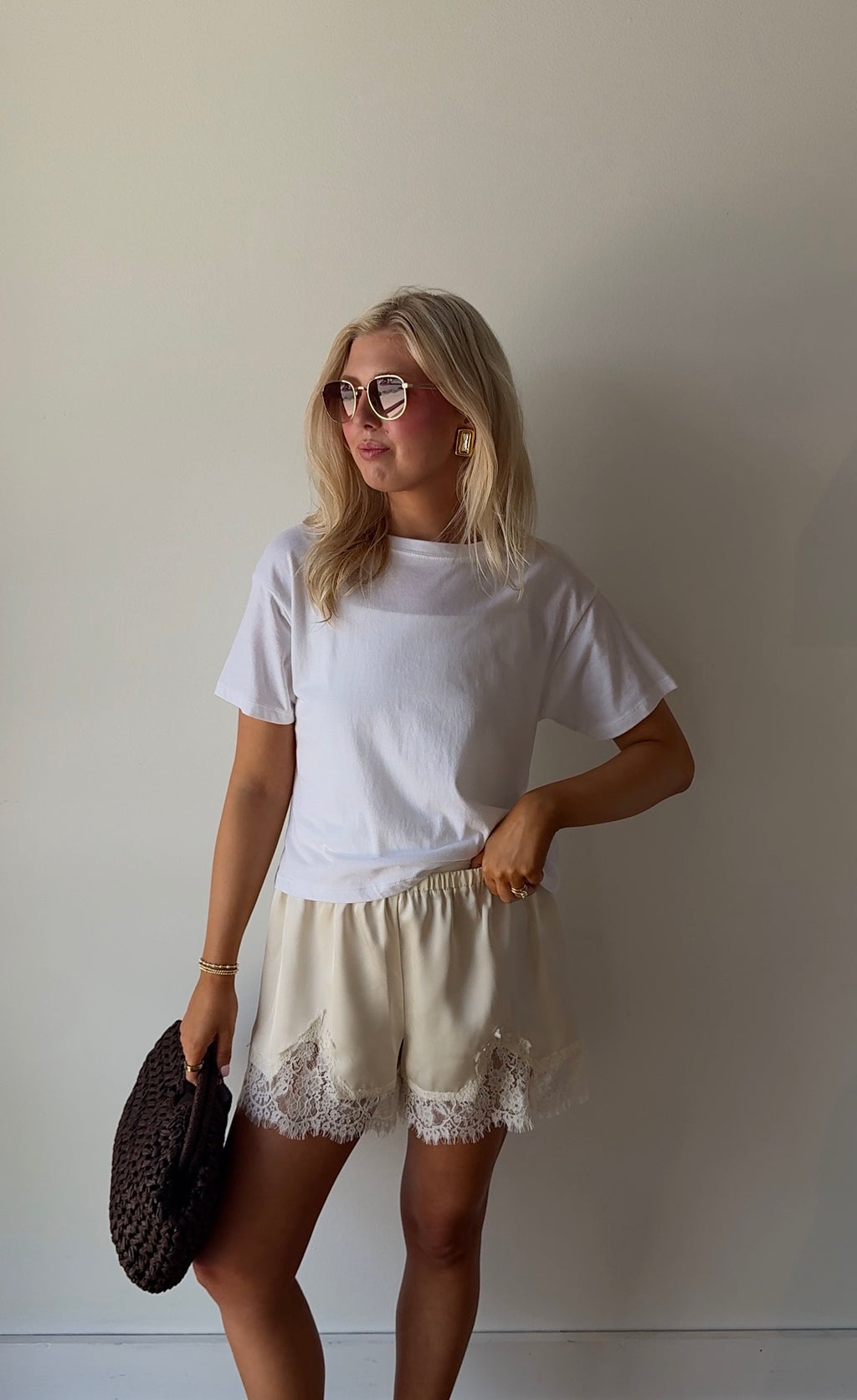 Leah Lace Shorts
