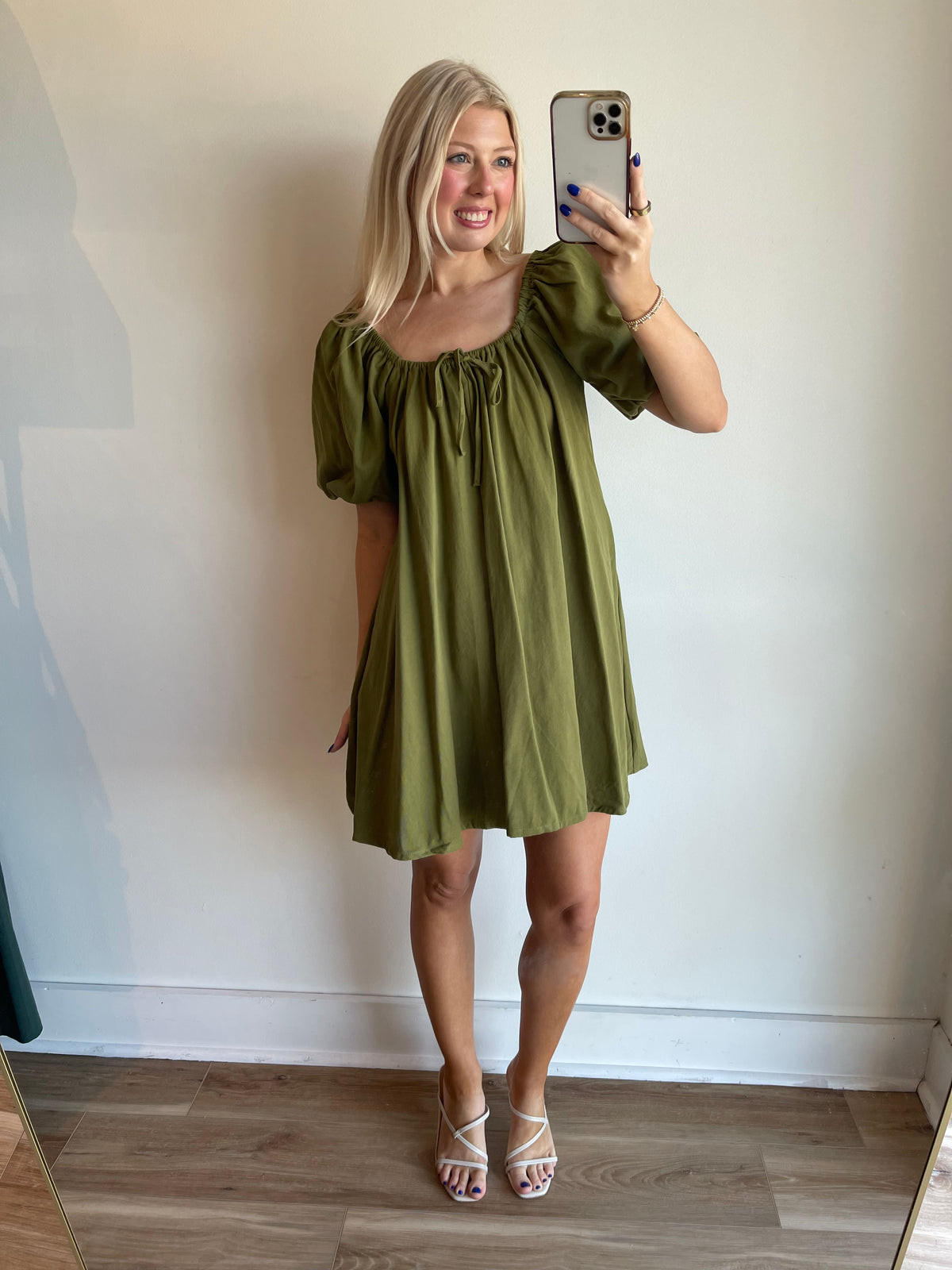 Jamie Babydoll Denim Dress