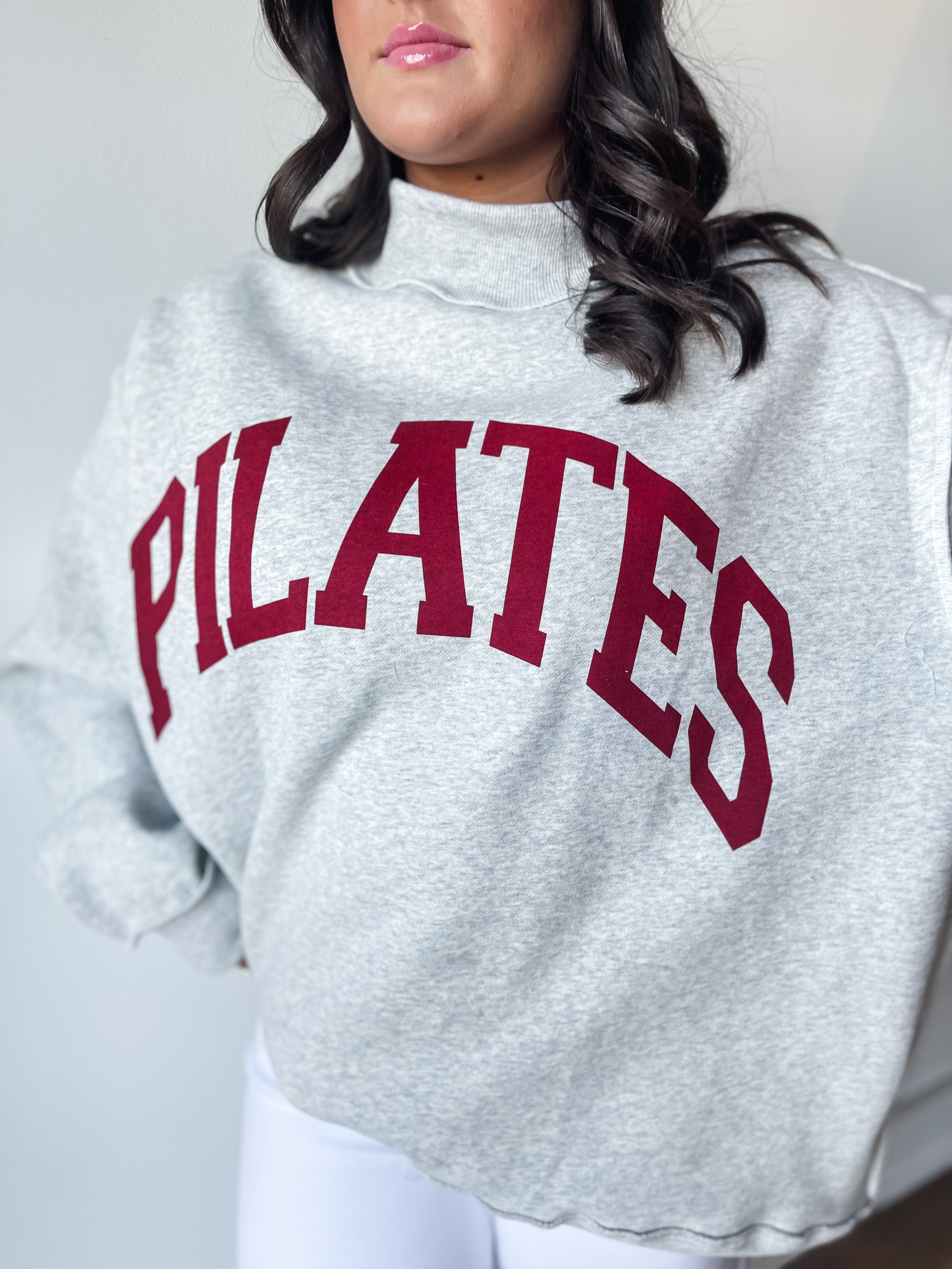 'Pilates' Reversible Mock Neck