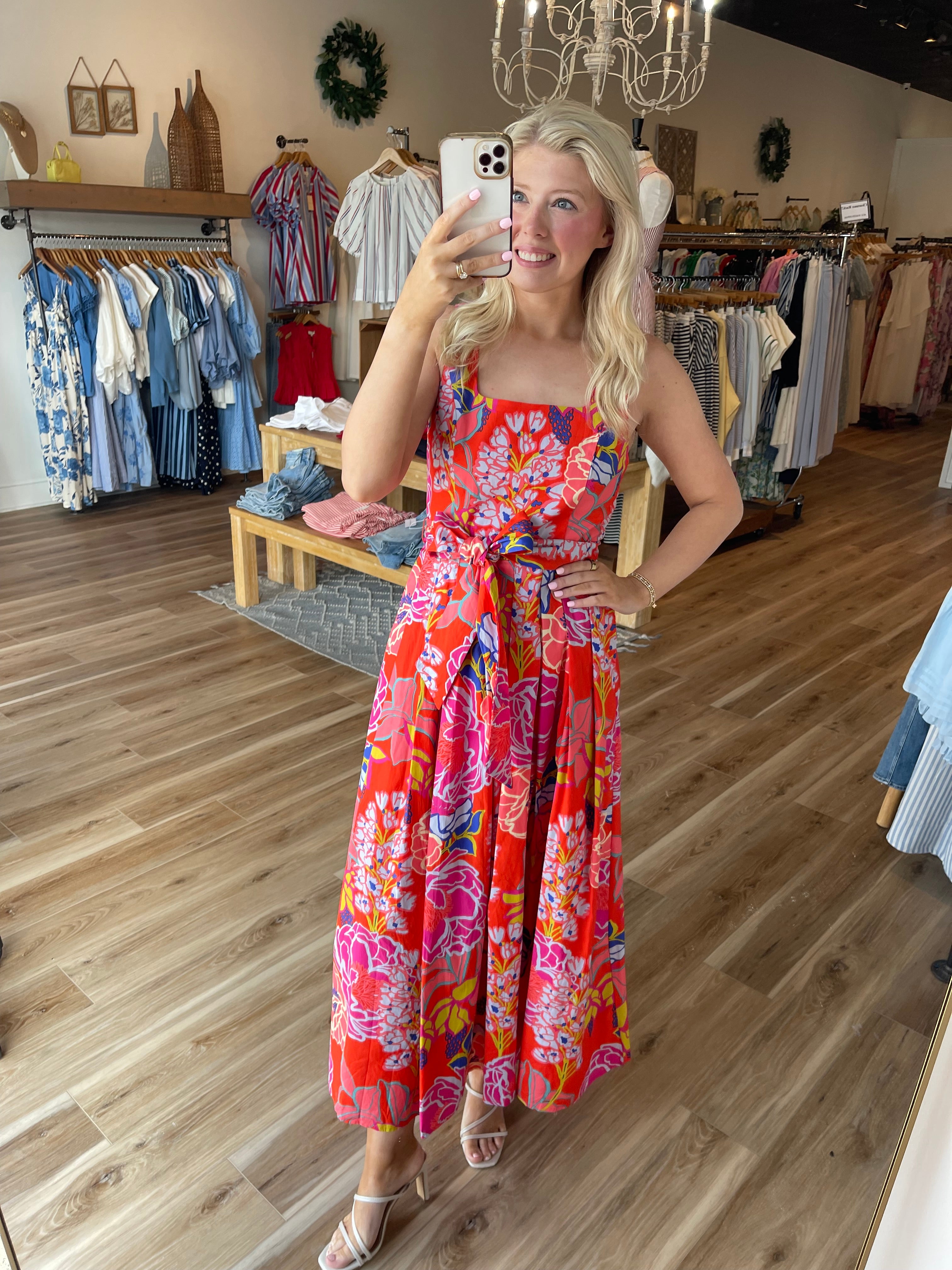 Flora Midi Dress
