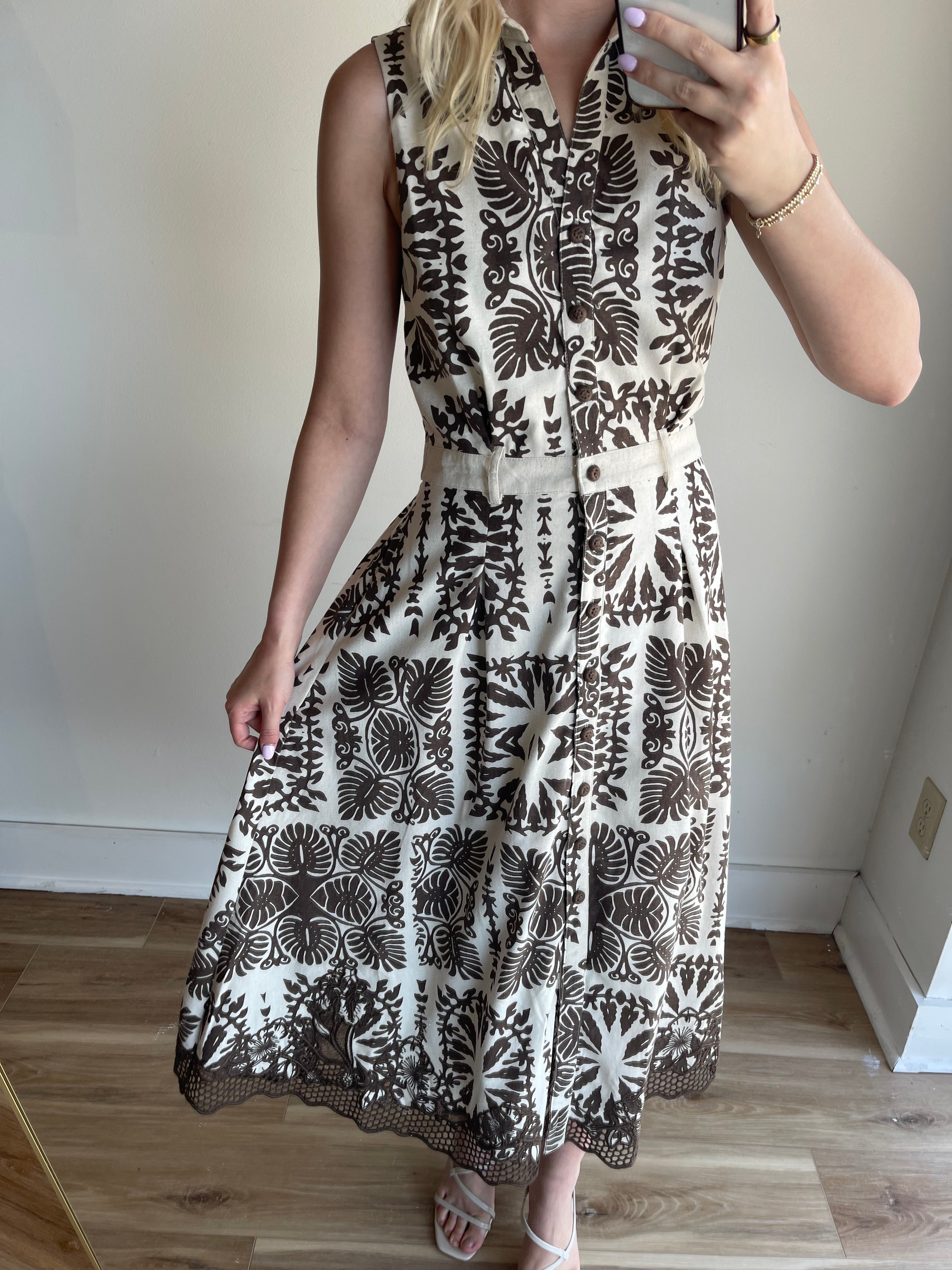Lexi Linen Midi Dress