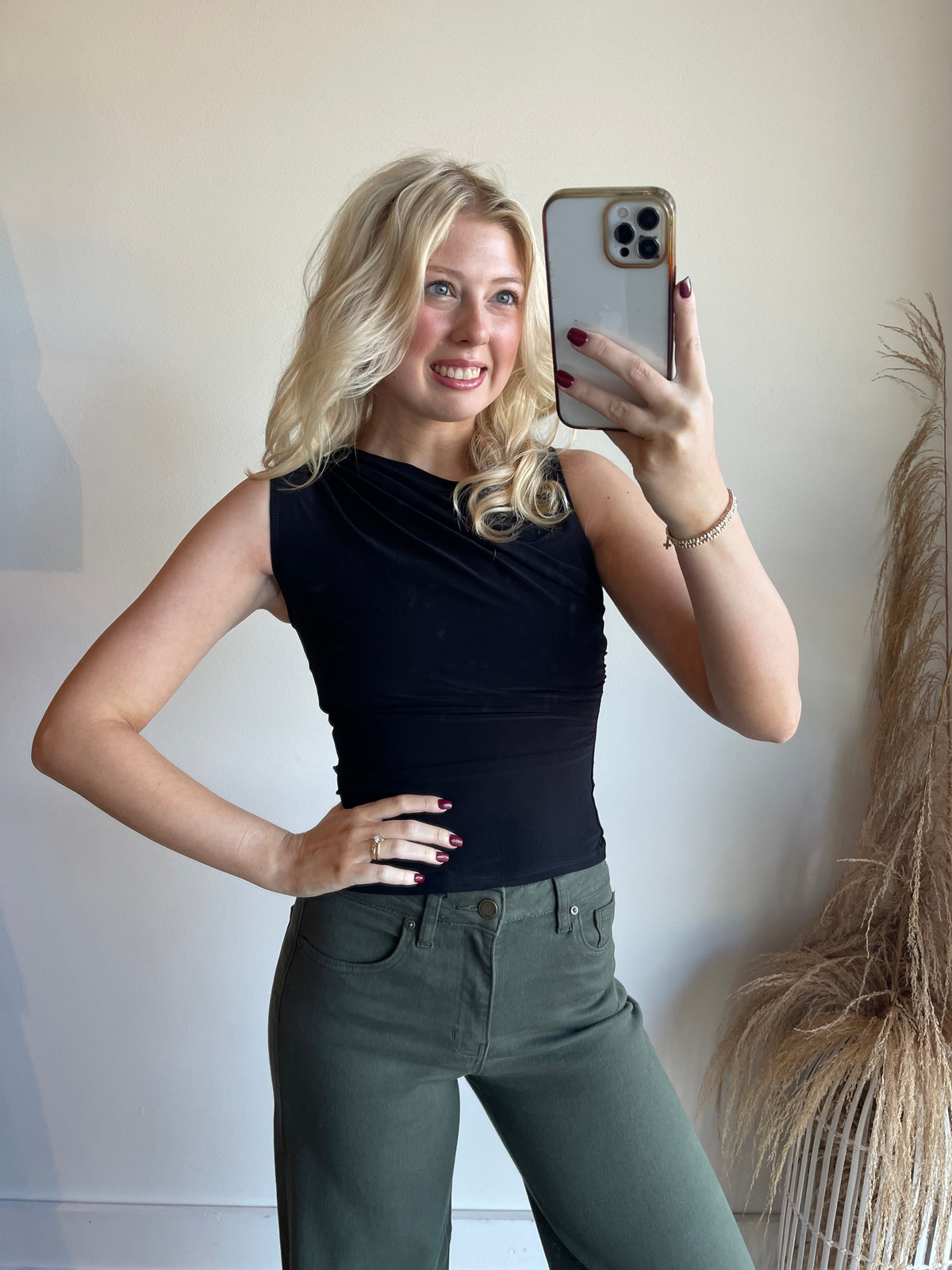 Mallory Fitted Top