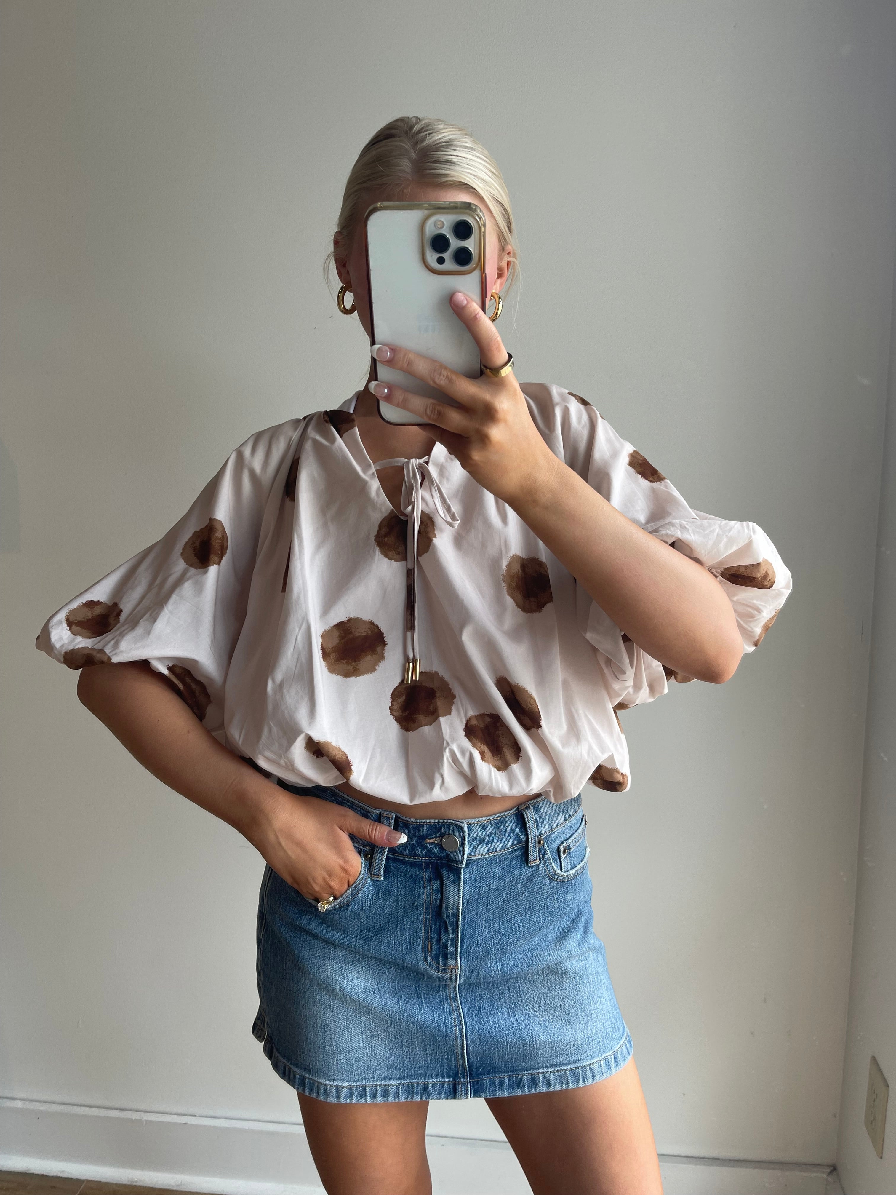 Polka-A-Dot Blouse