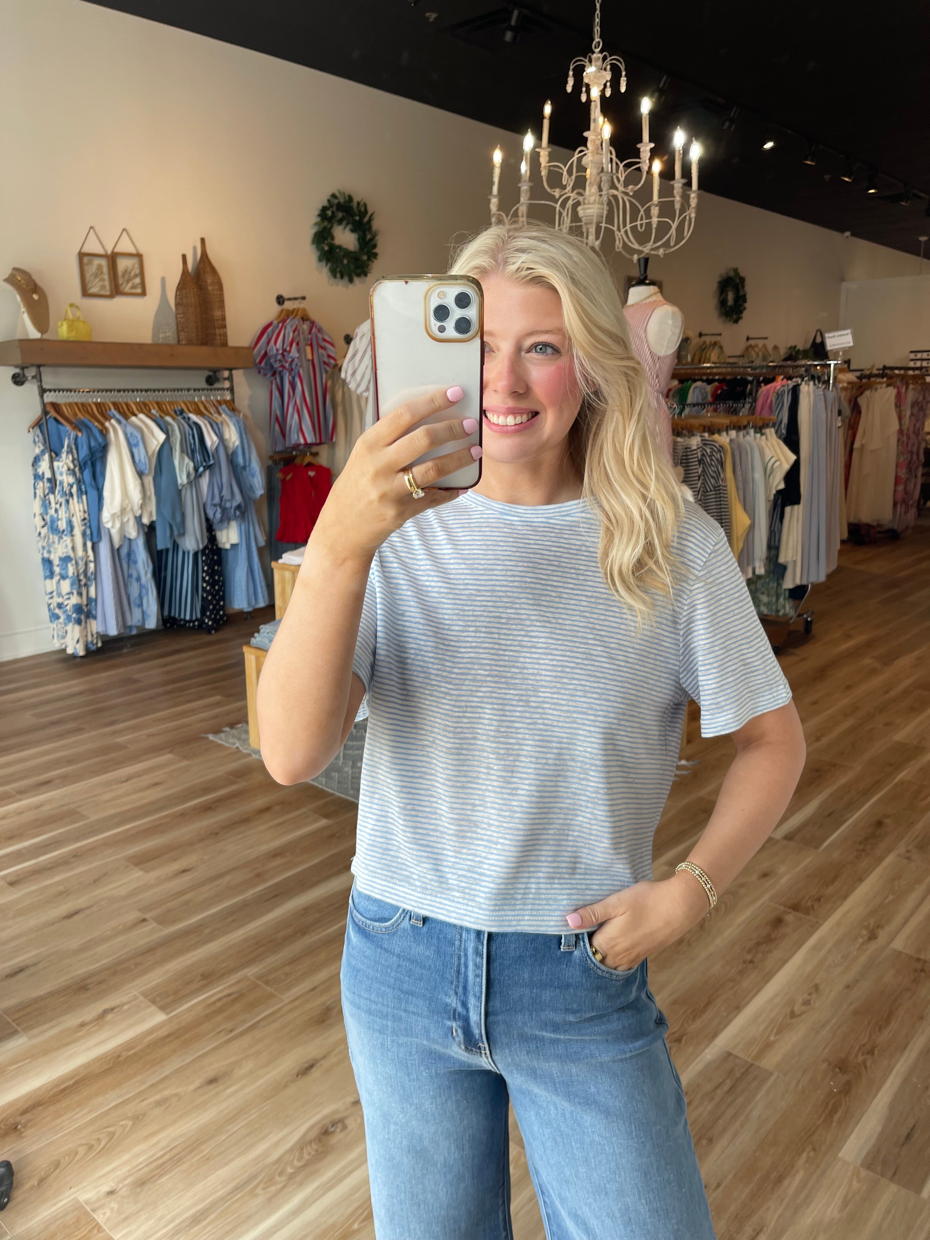 Mara Striped Top