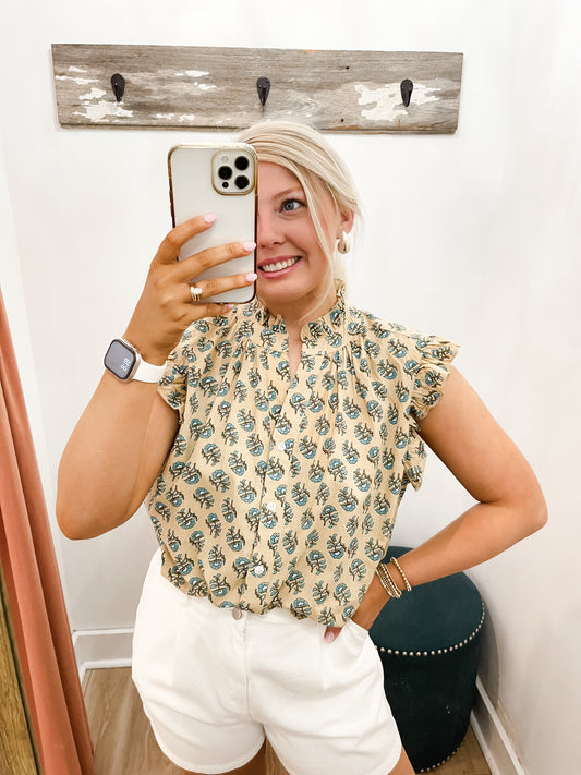 Amelia Floral Top