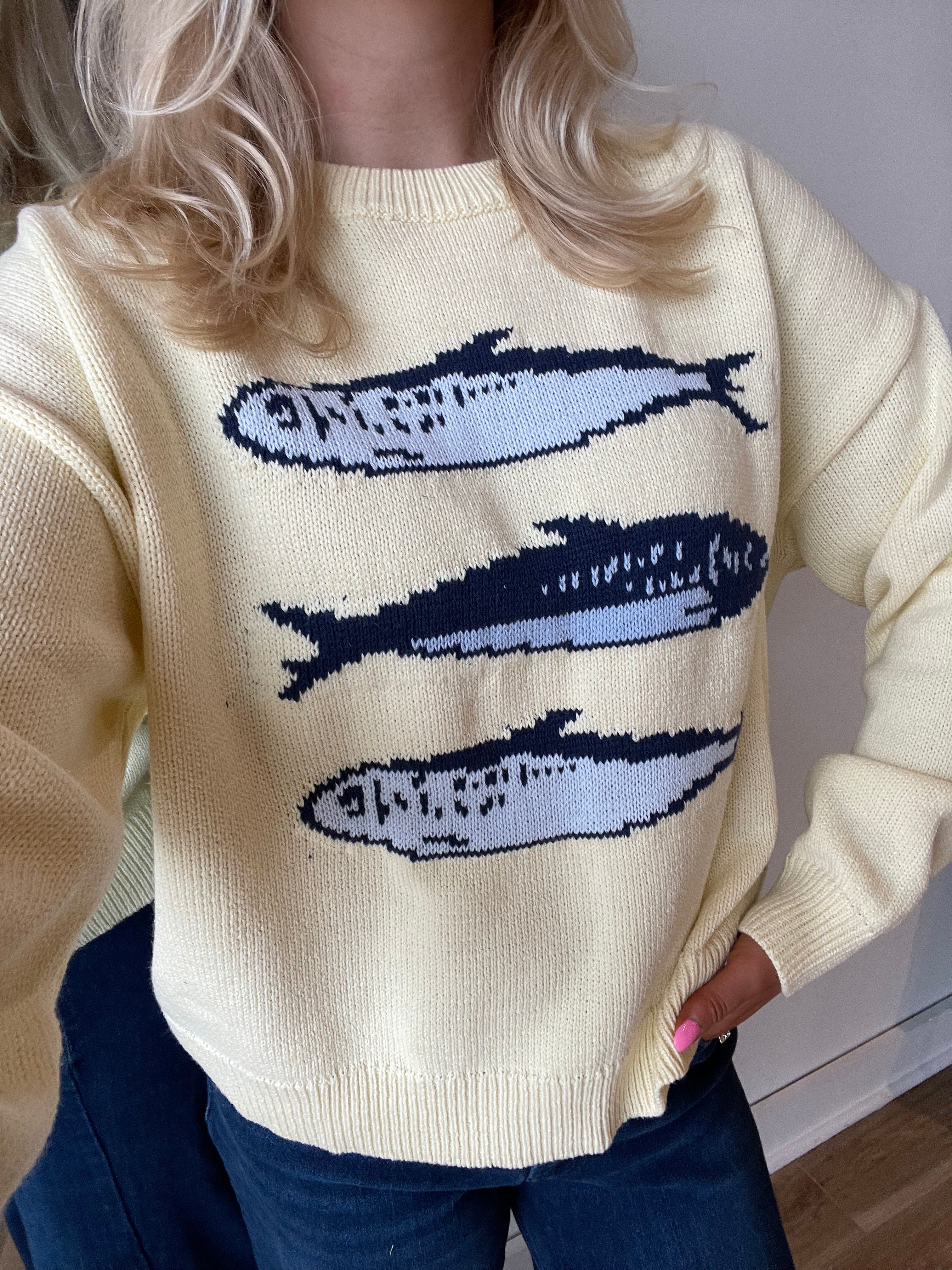 Round Neck Sardine Sweater