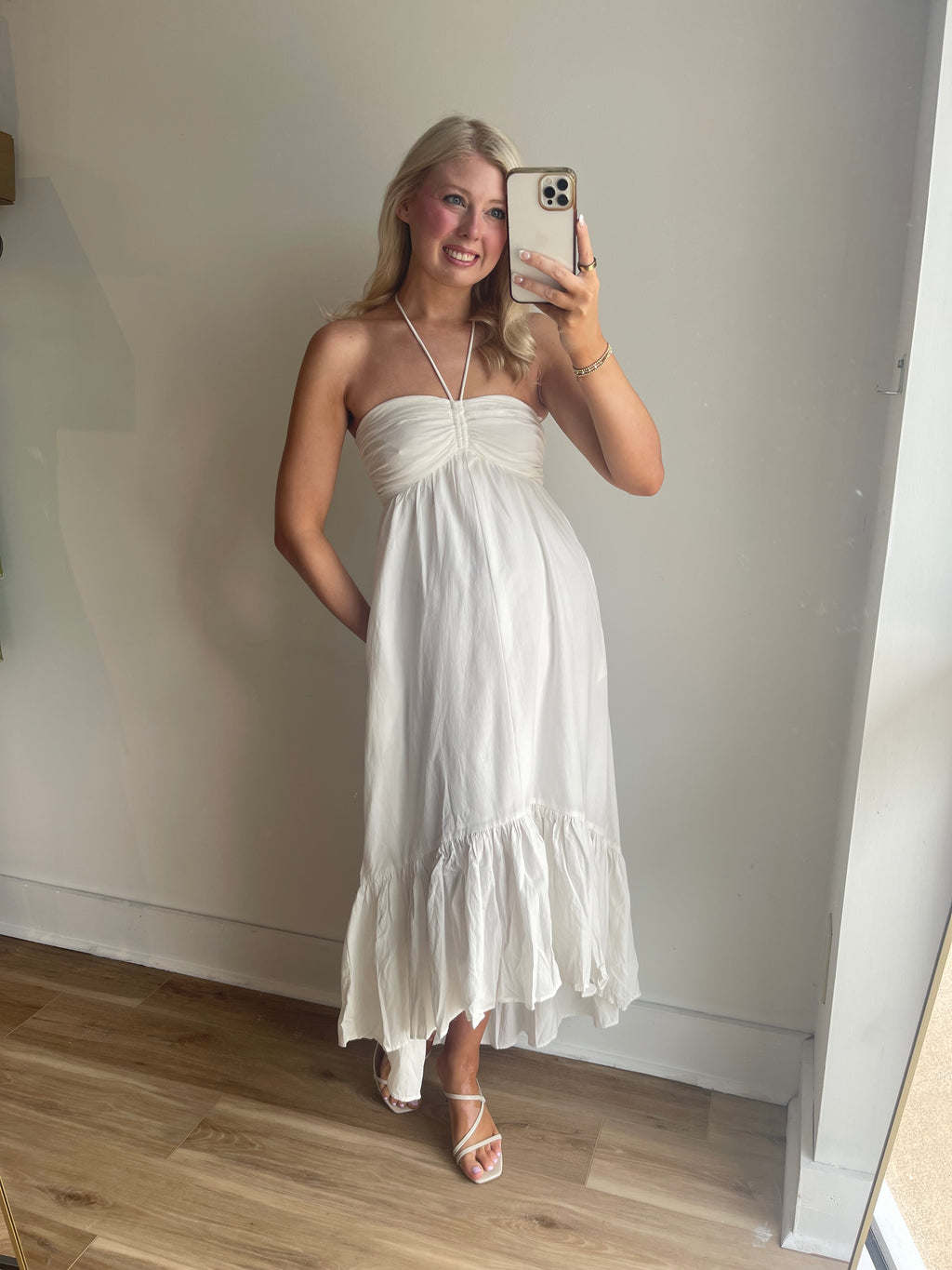 Pyper Halter Midi Dress