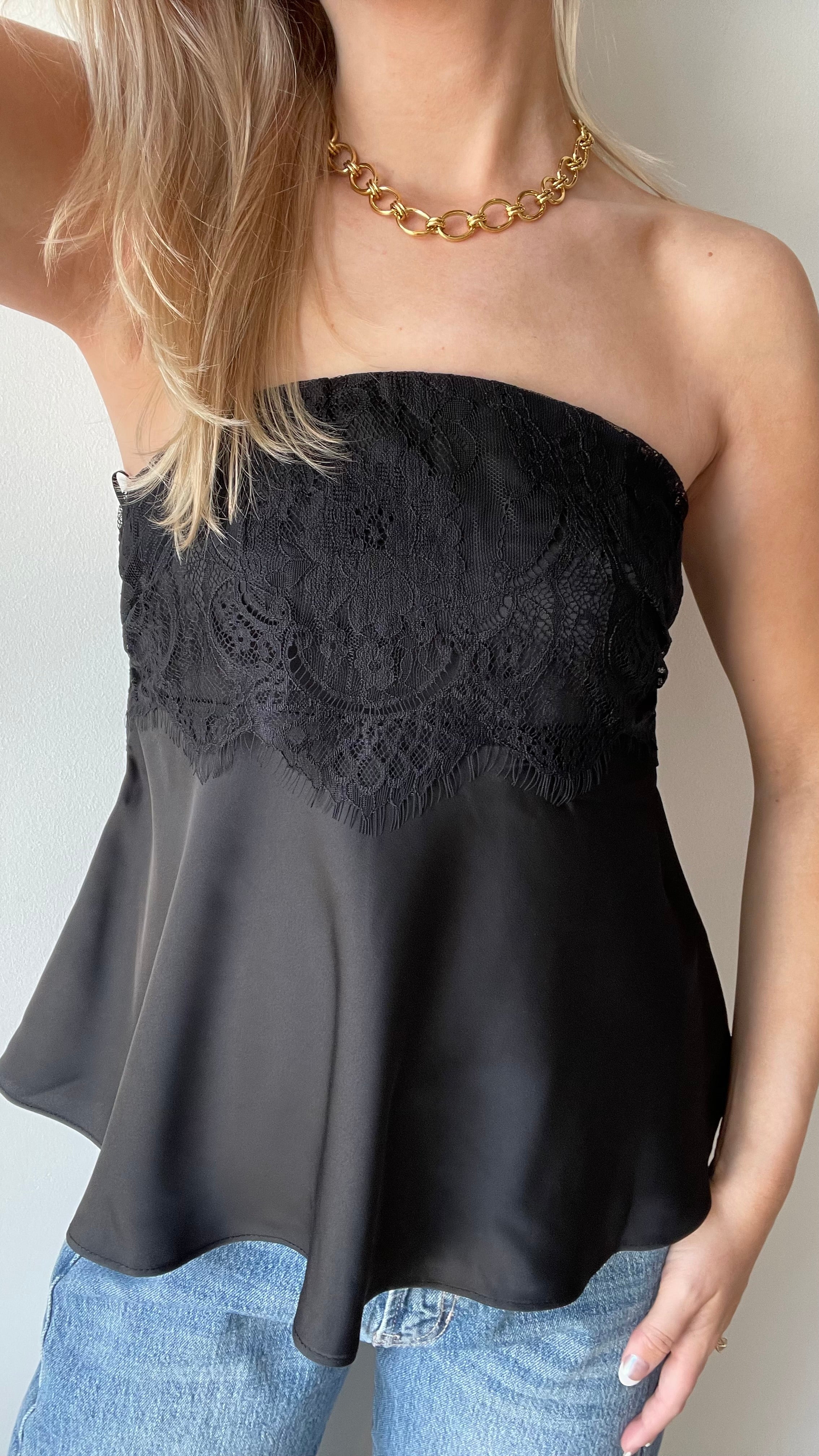 Viviana Satin Top