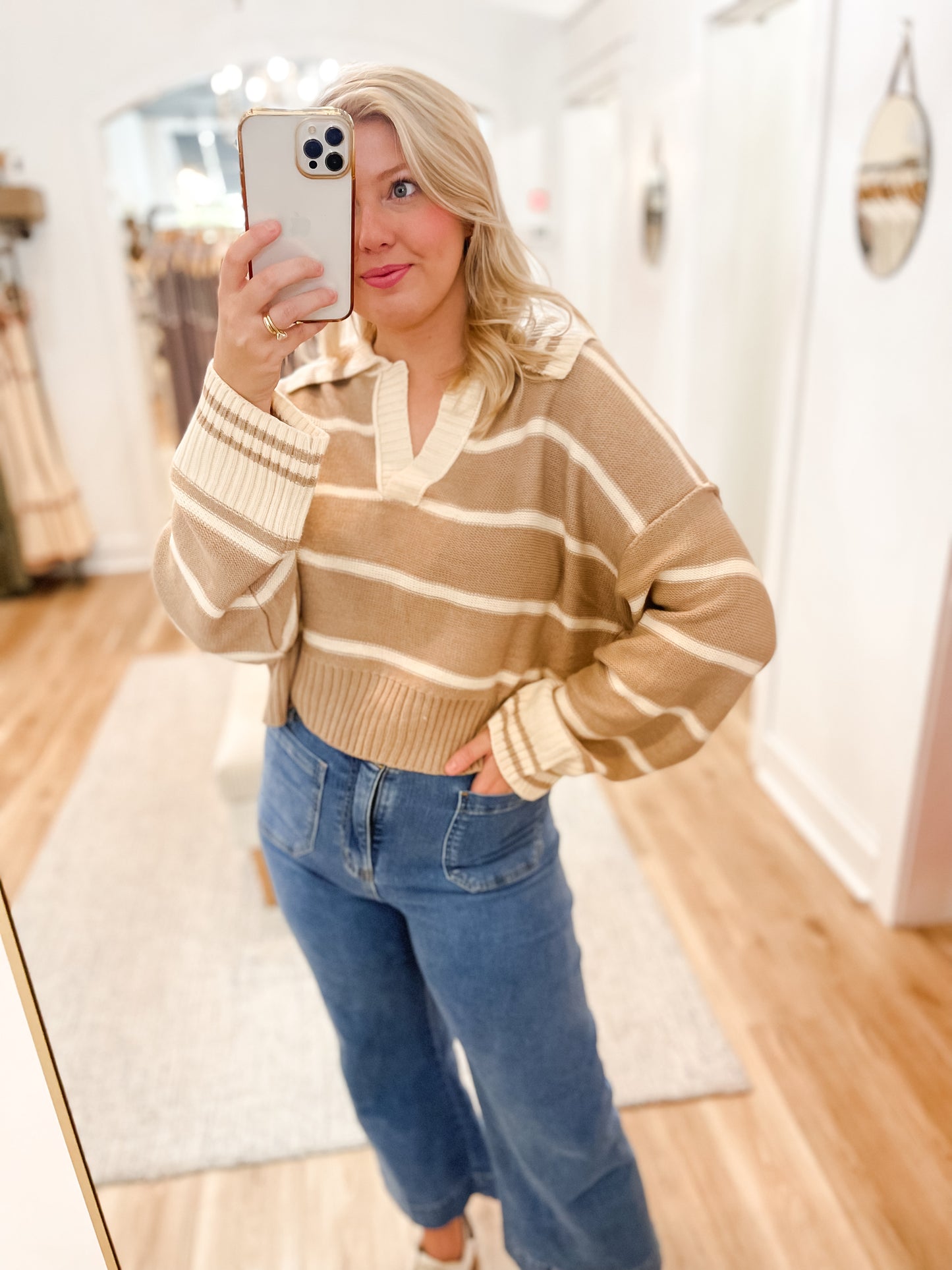 Laken Stripe Sweater