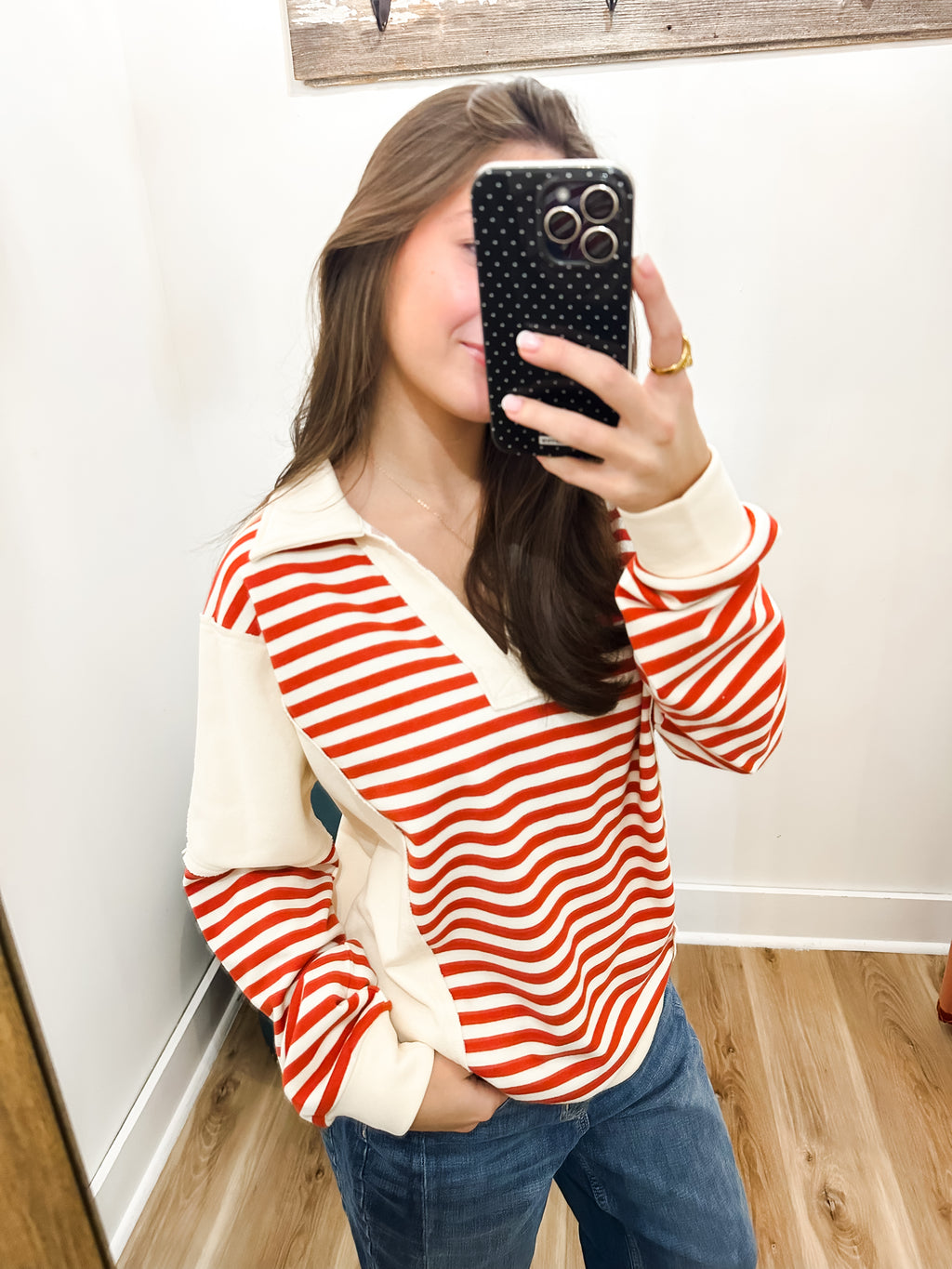 Steph Striped Top