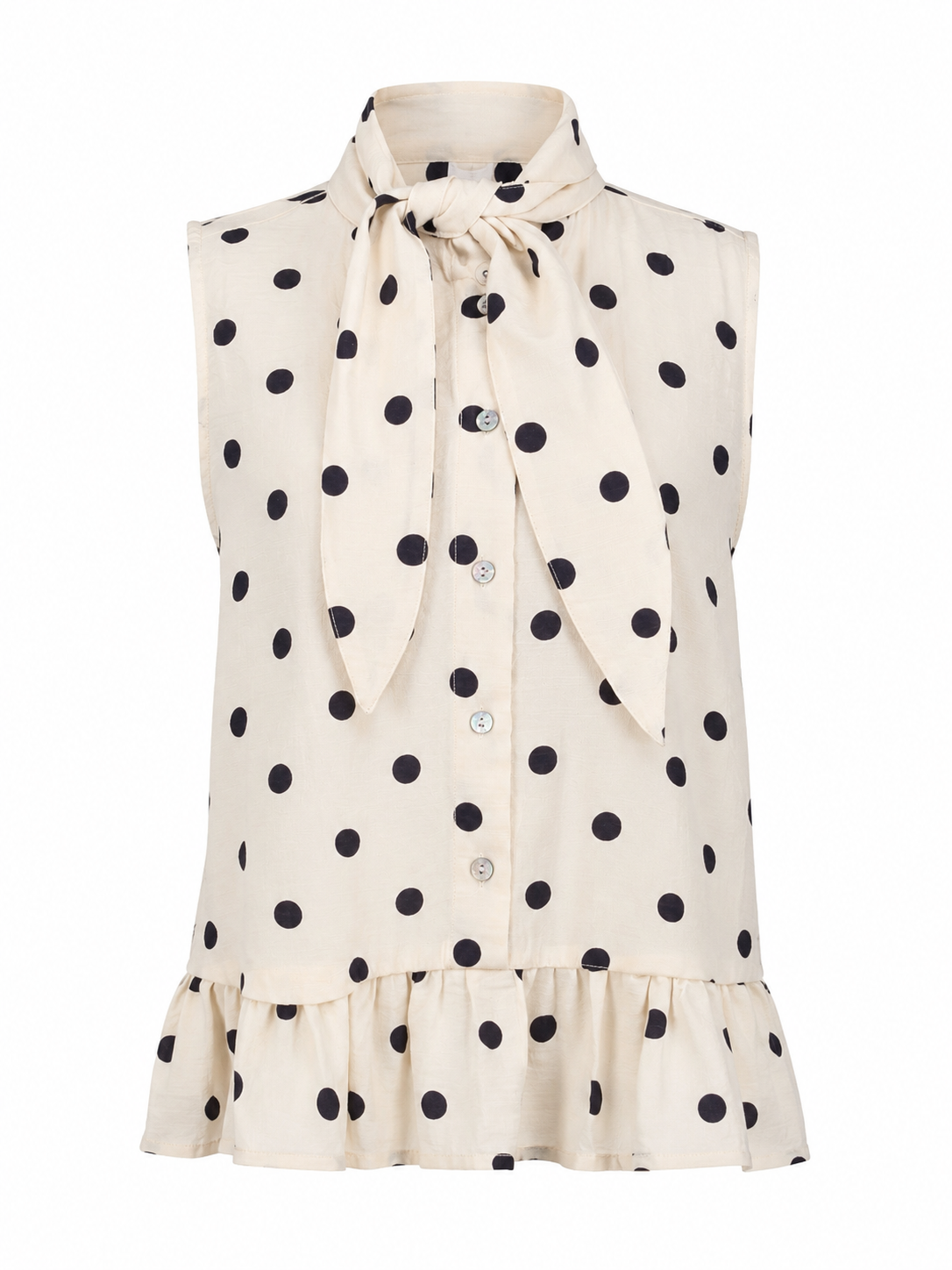 Baylor Polka Dot Blouse