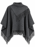 James Poncho Sweater