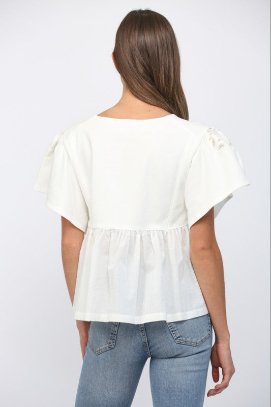 Grace Babydoll Top