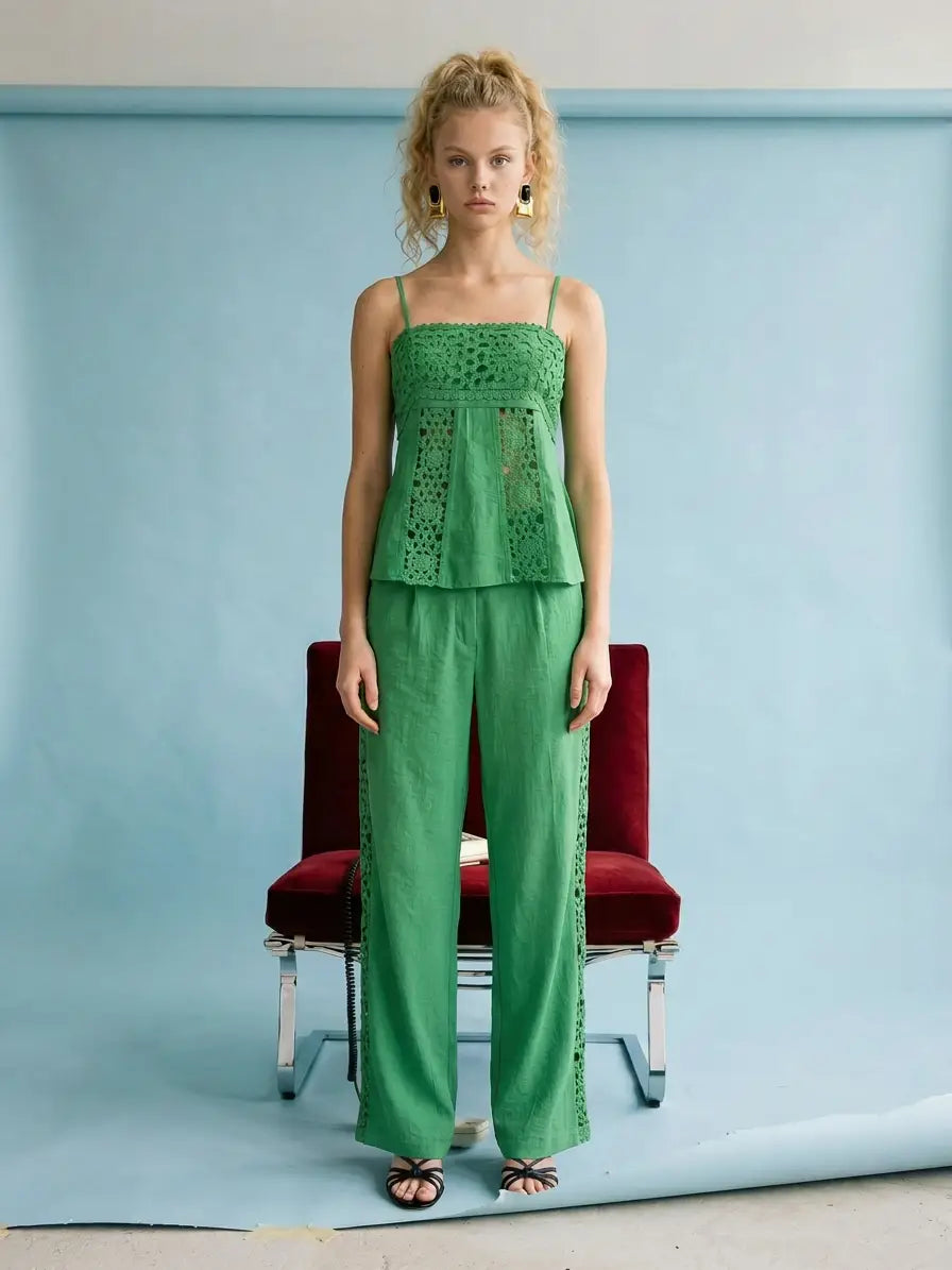 Meredith Crochet Top
