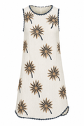 Palm Shift Mini Dress