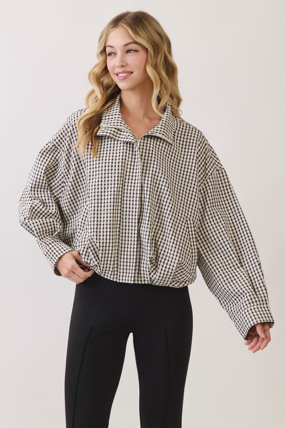 Georgie Gingham Jacket