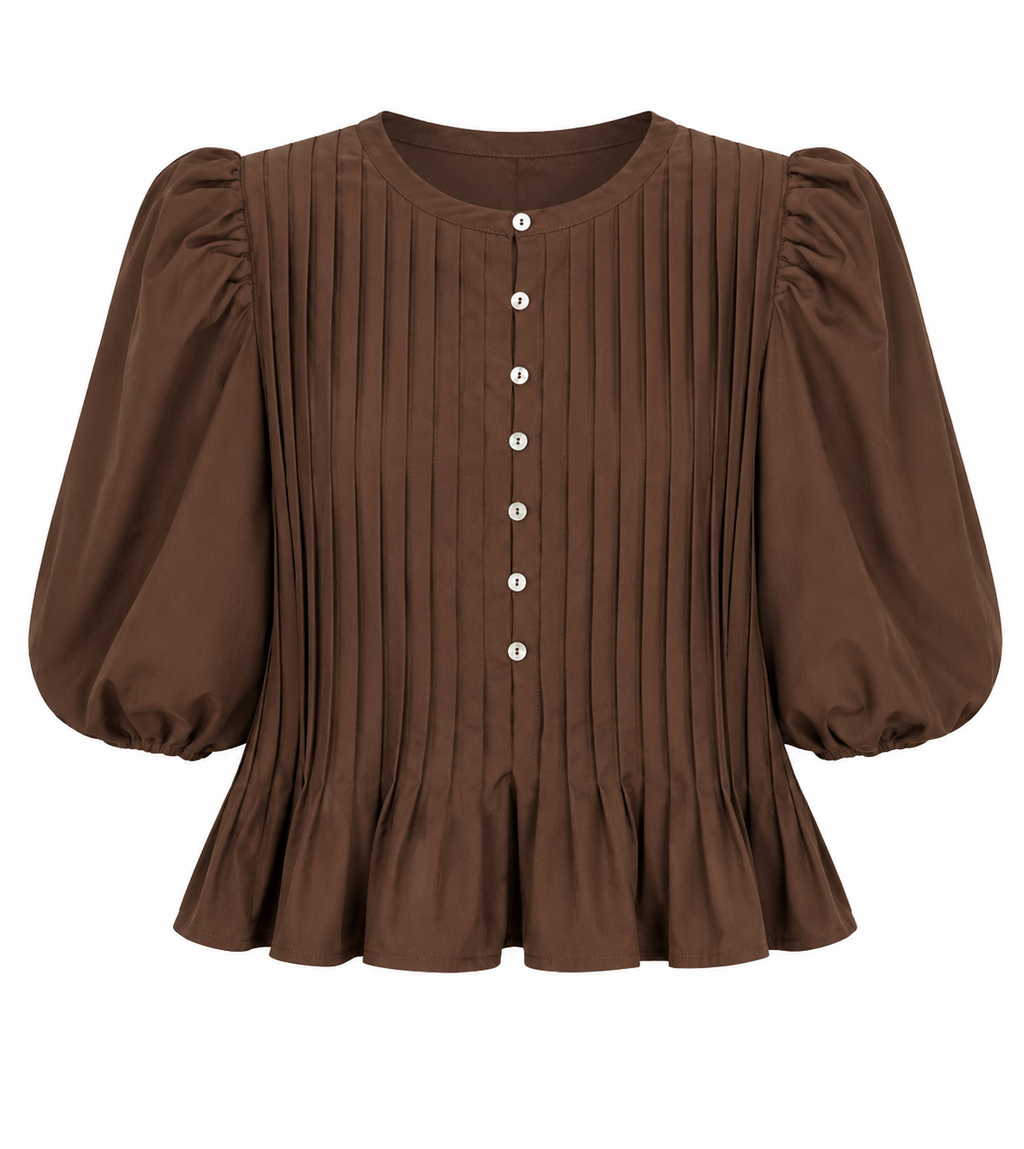 Emmaline Peplum Blouse