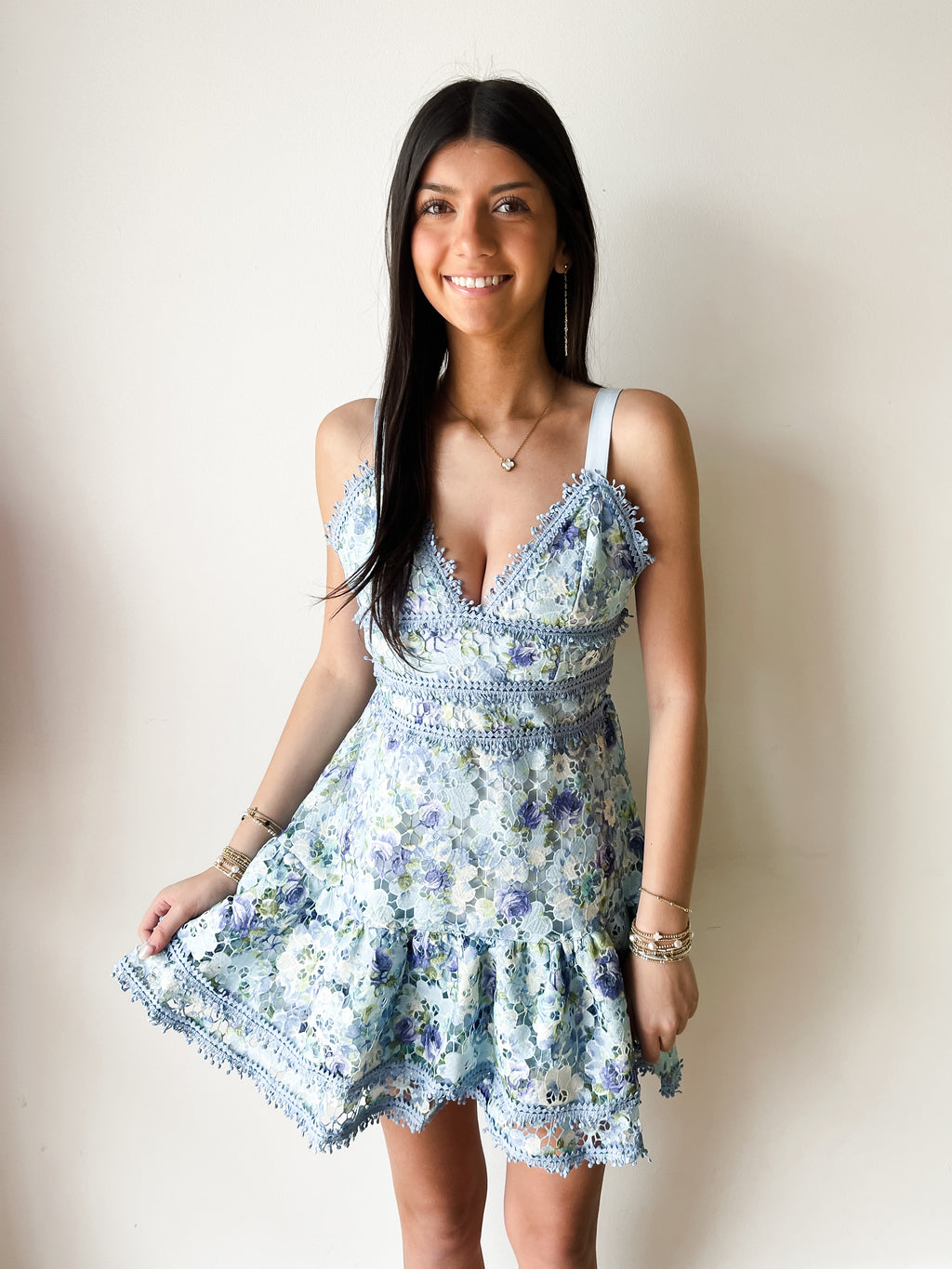 Charlotte Floral Mini Dress