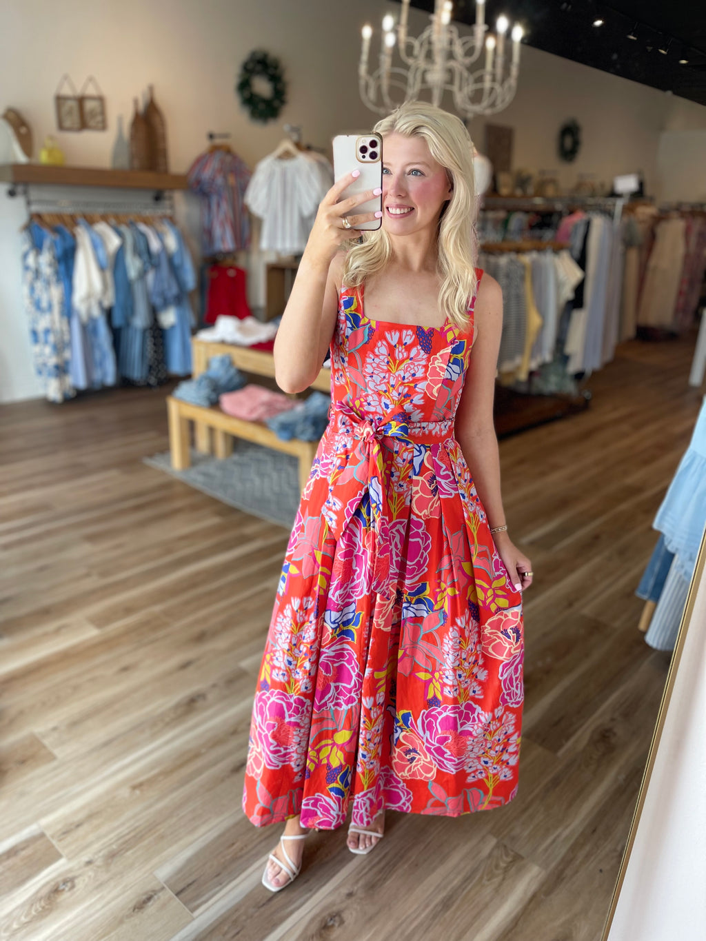 Flora Midi Dress