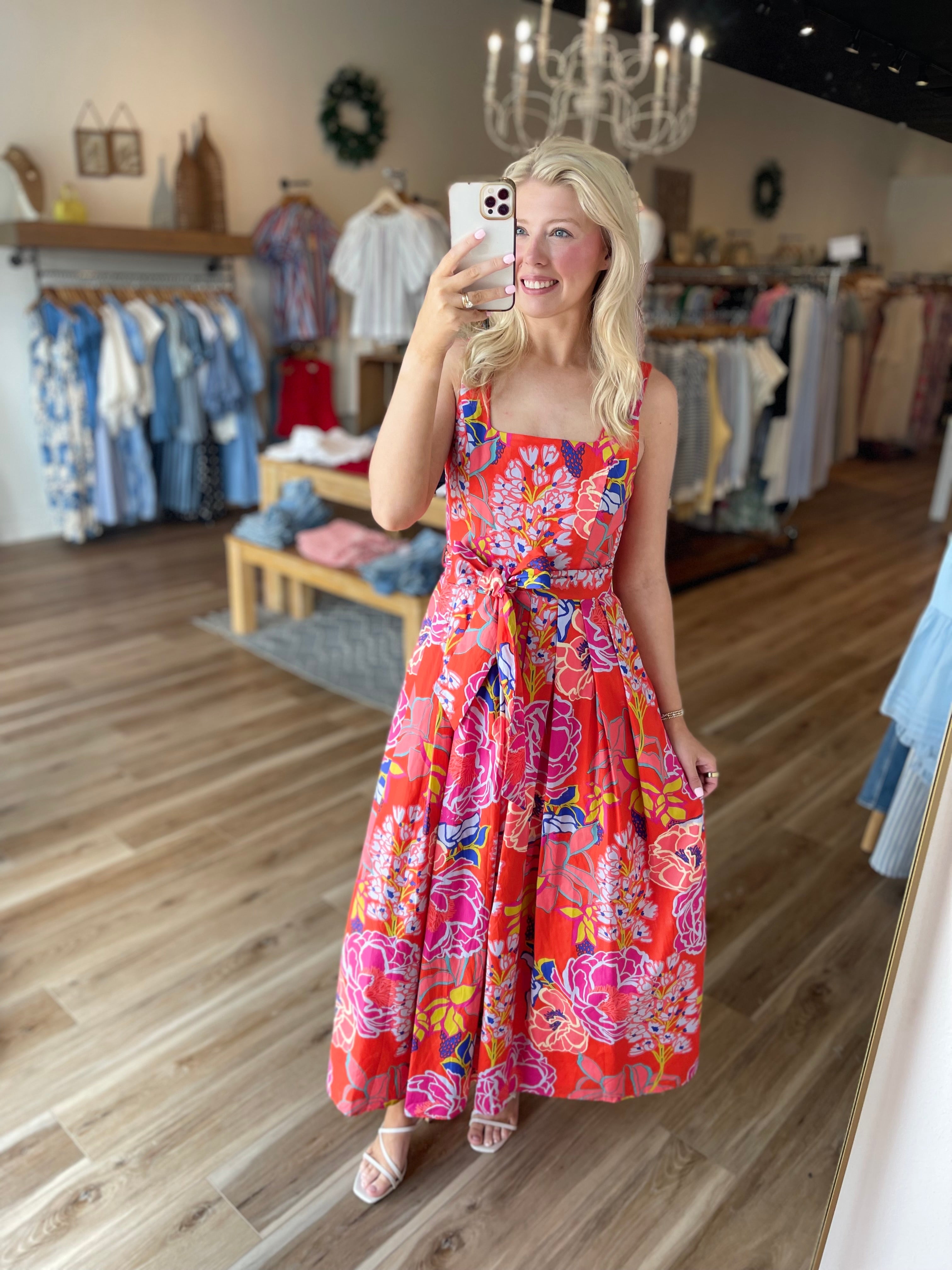 Flora Midi Dress
