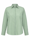 Sage Stripe Button Down Shirt