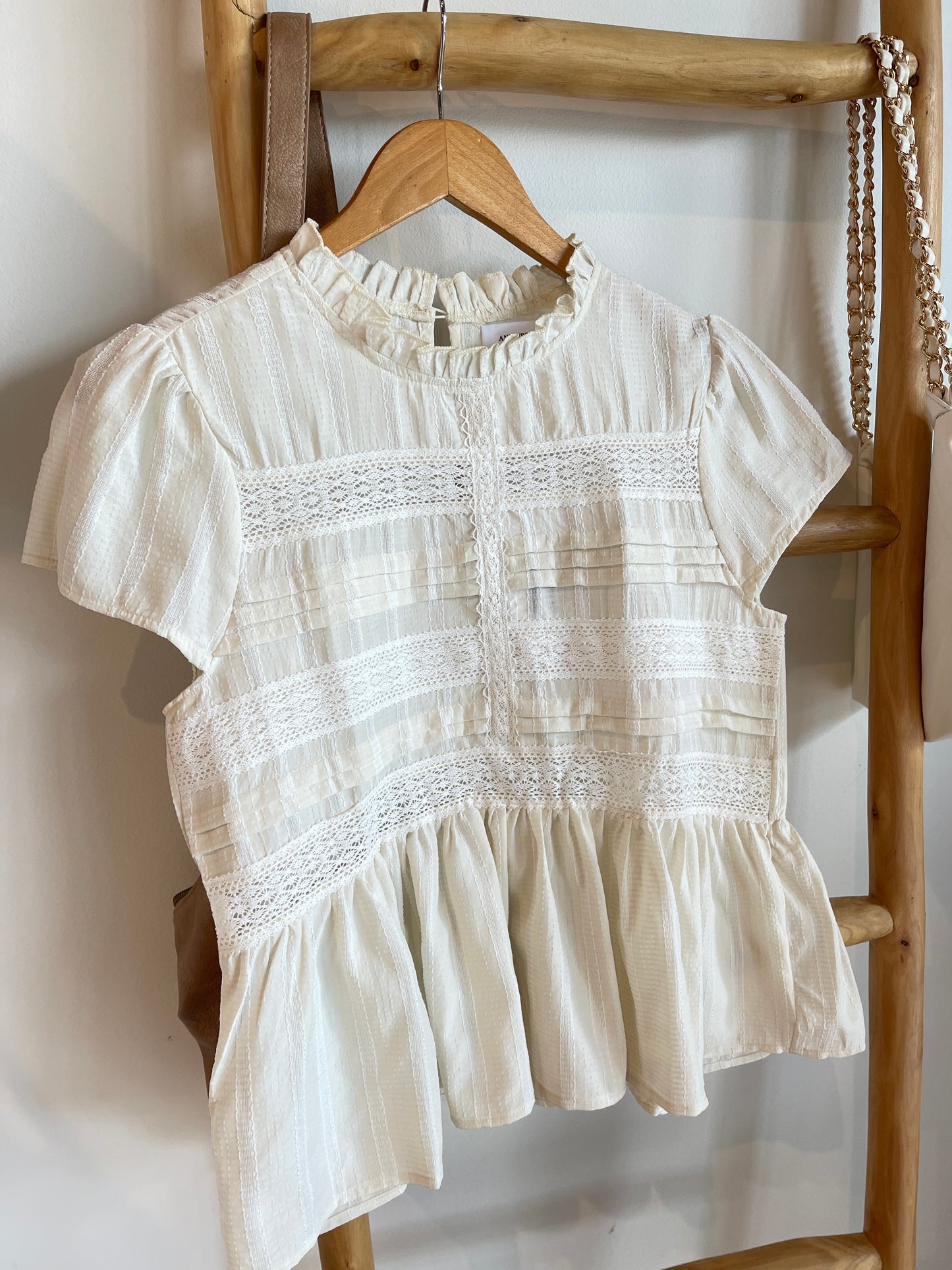 Monica Peplum Top