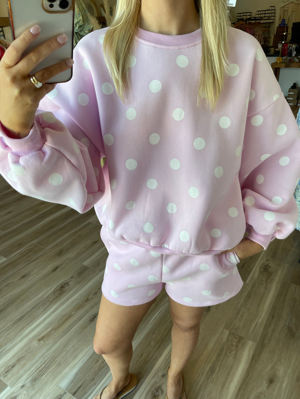 Polka Dot Short Set