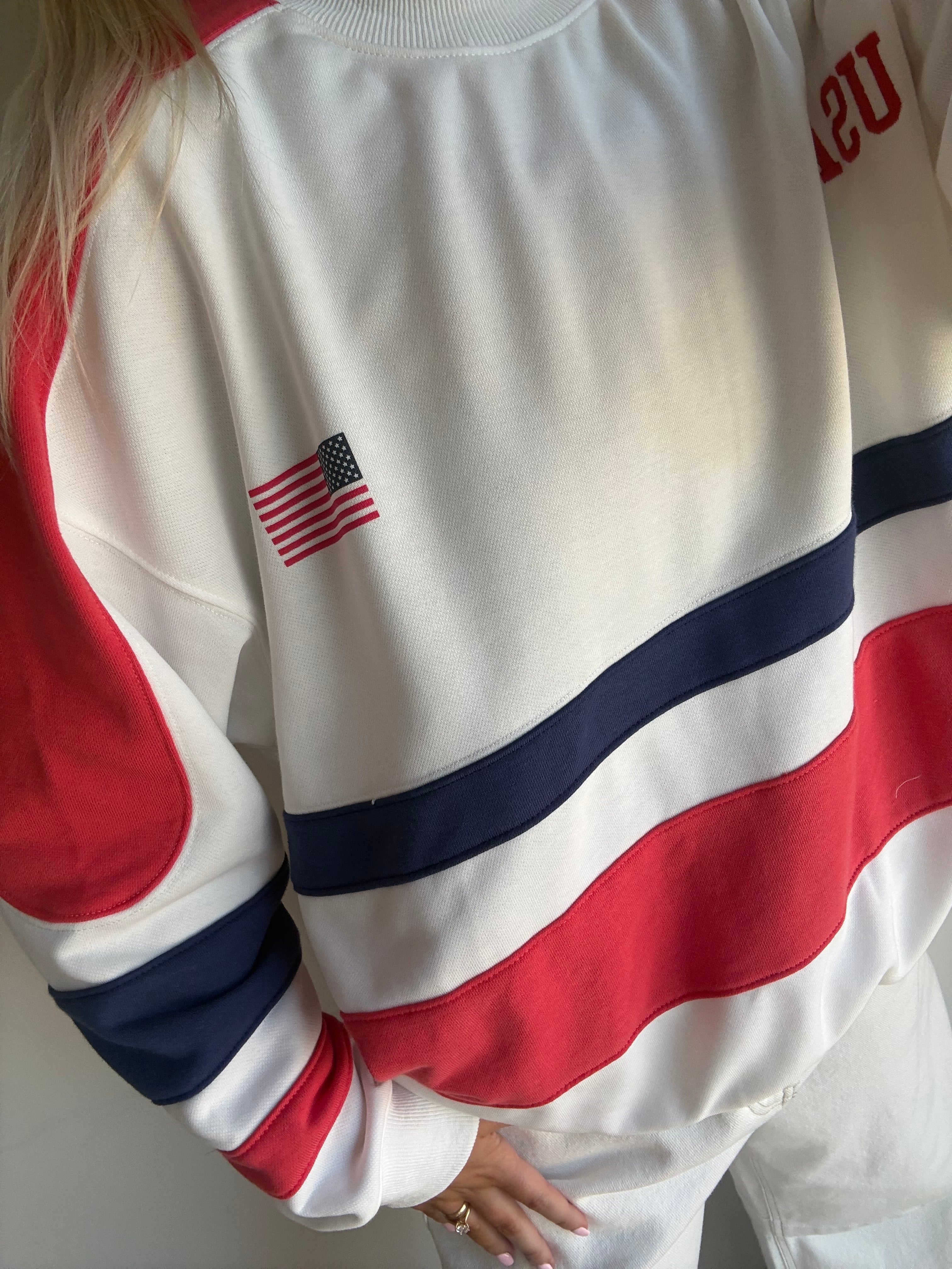 "USA" Oversized Crewneck