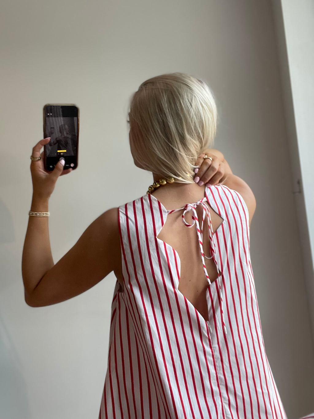 Riley Stripe Mini Dress