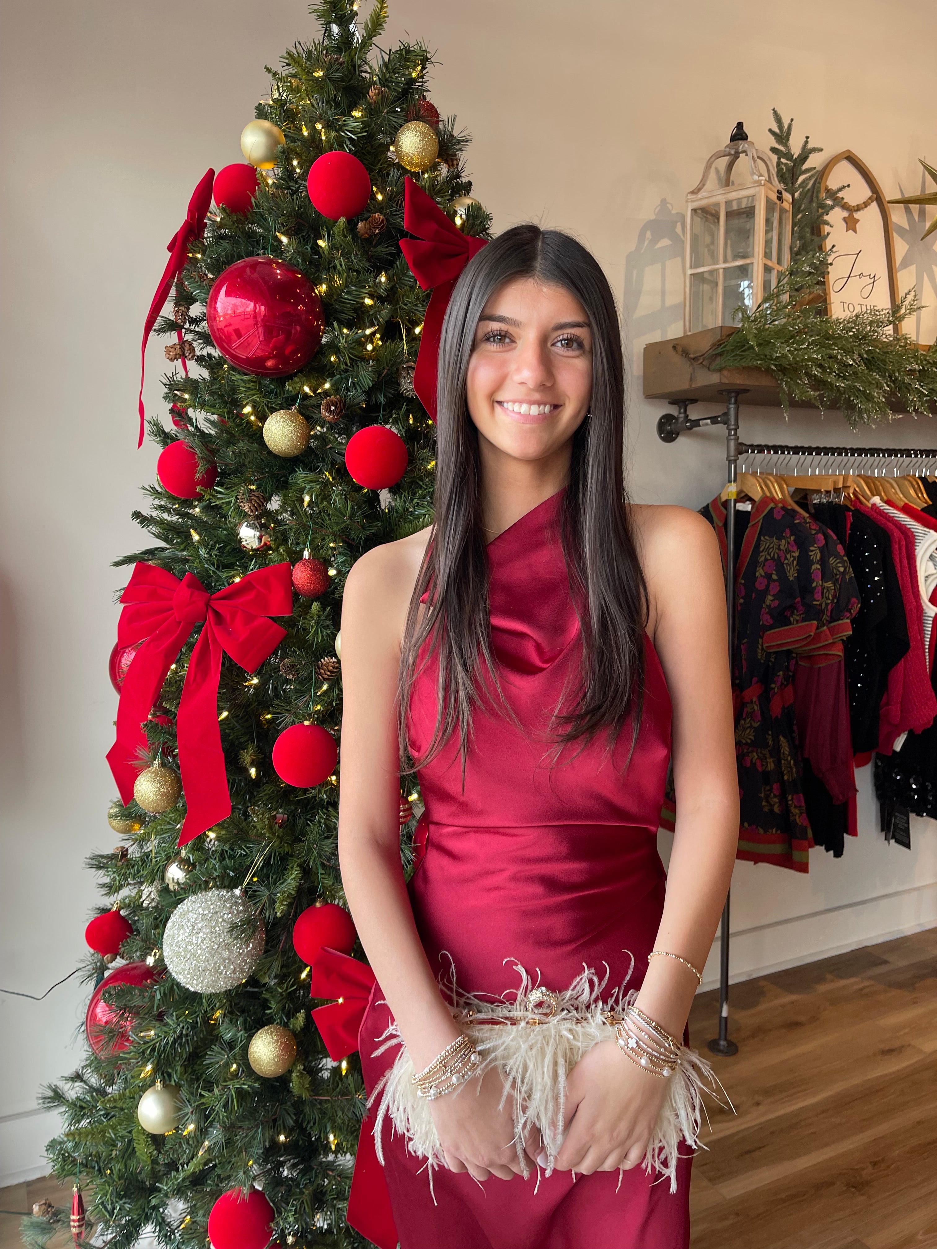 Bella Rose Maxi Dress