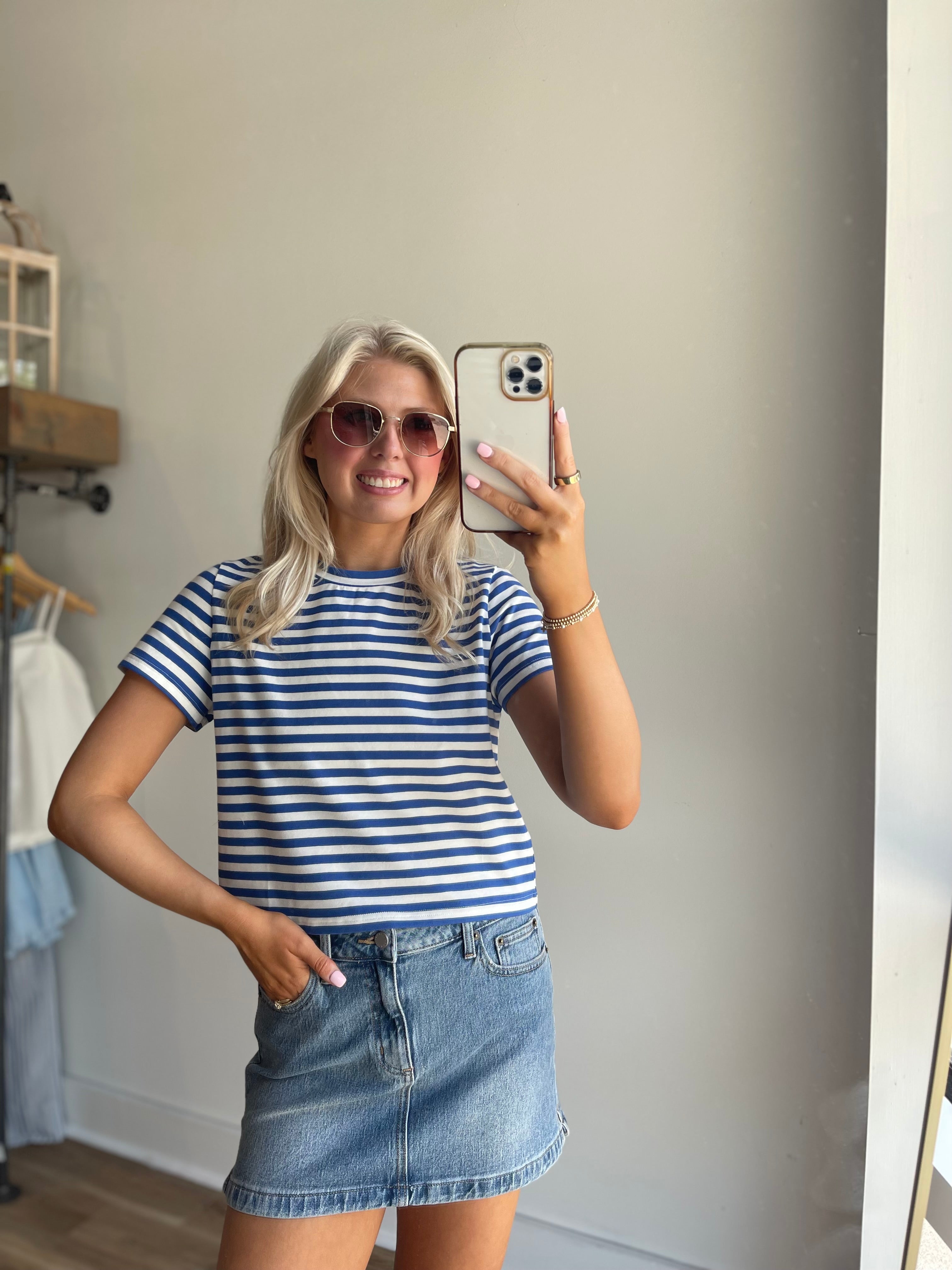Emersyn Striped Top