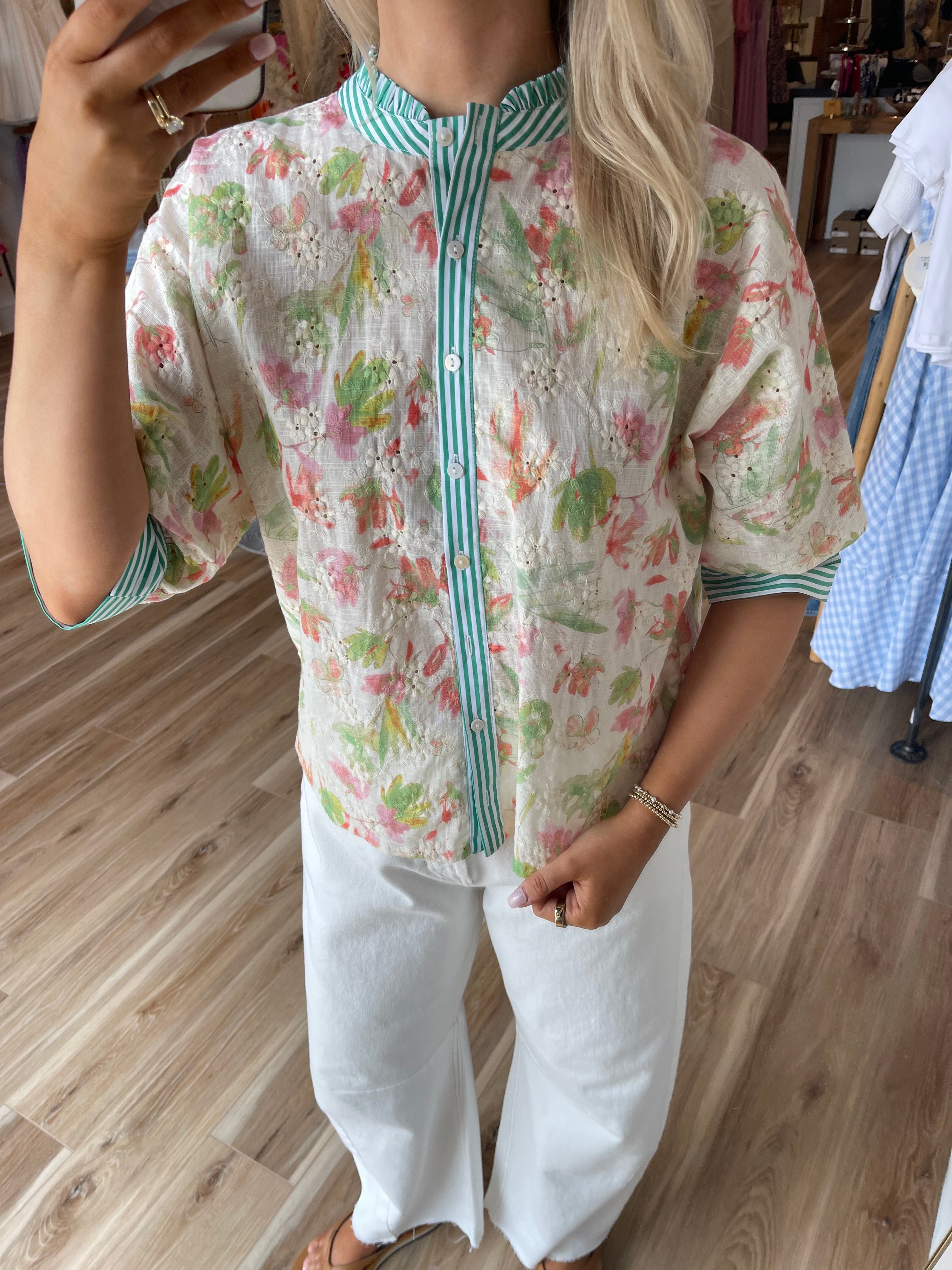 Maeve Floral Top