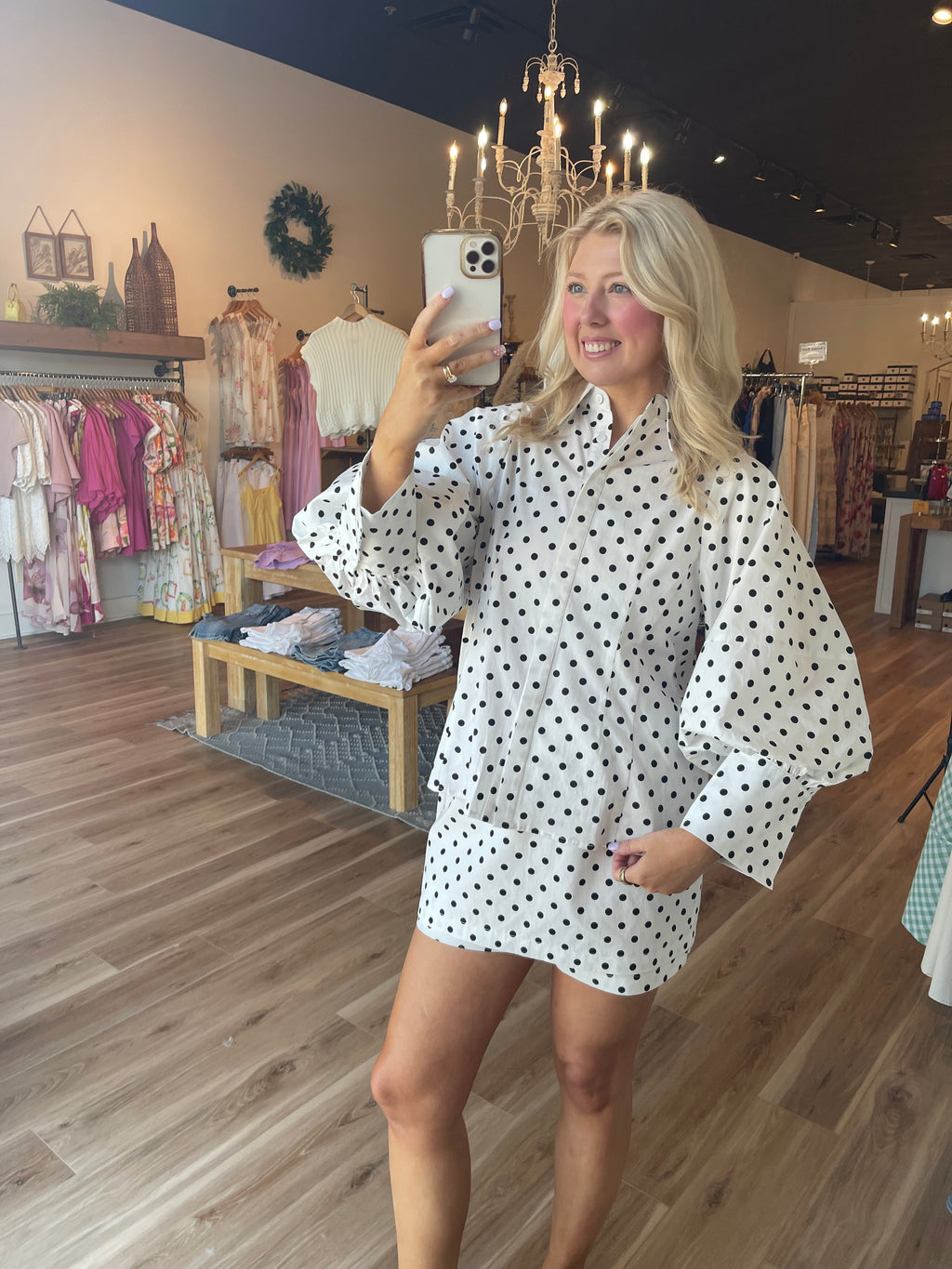 Frankie Polka Dot Top