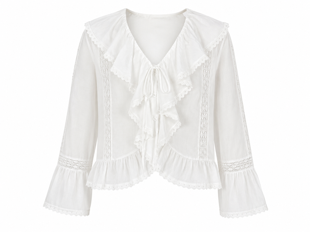 Valerie Ruffle Blouse