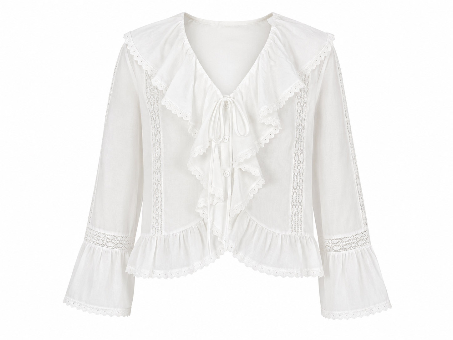 Valerie Ruffle Blouse