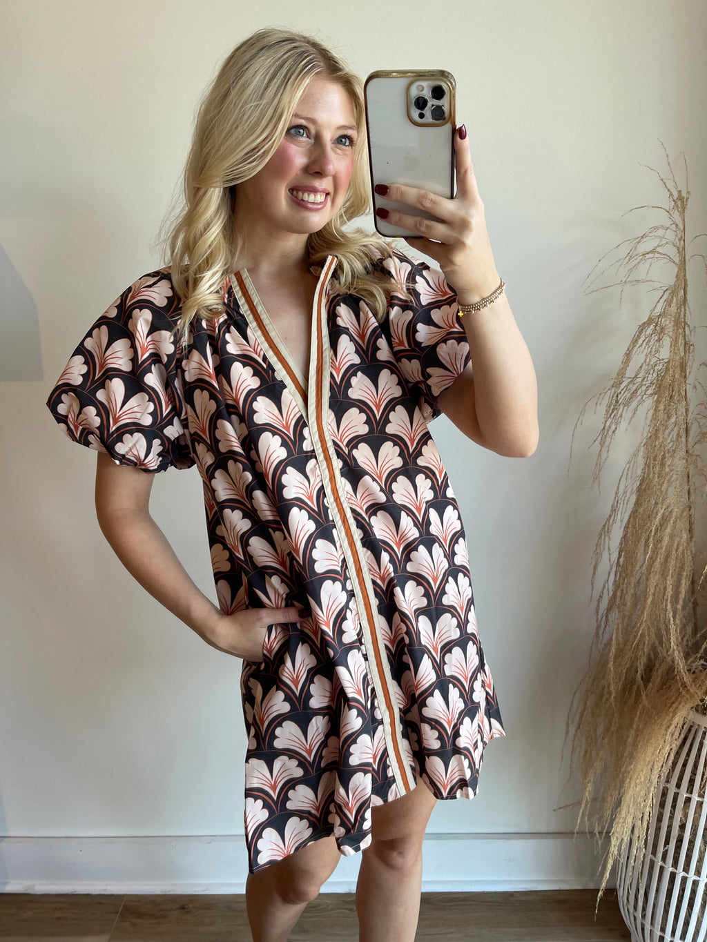 Eva Floral Mini Dress